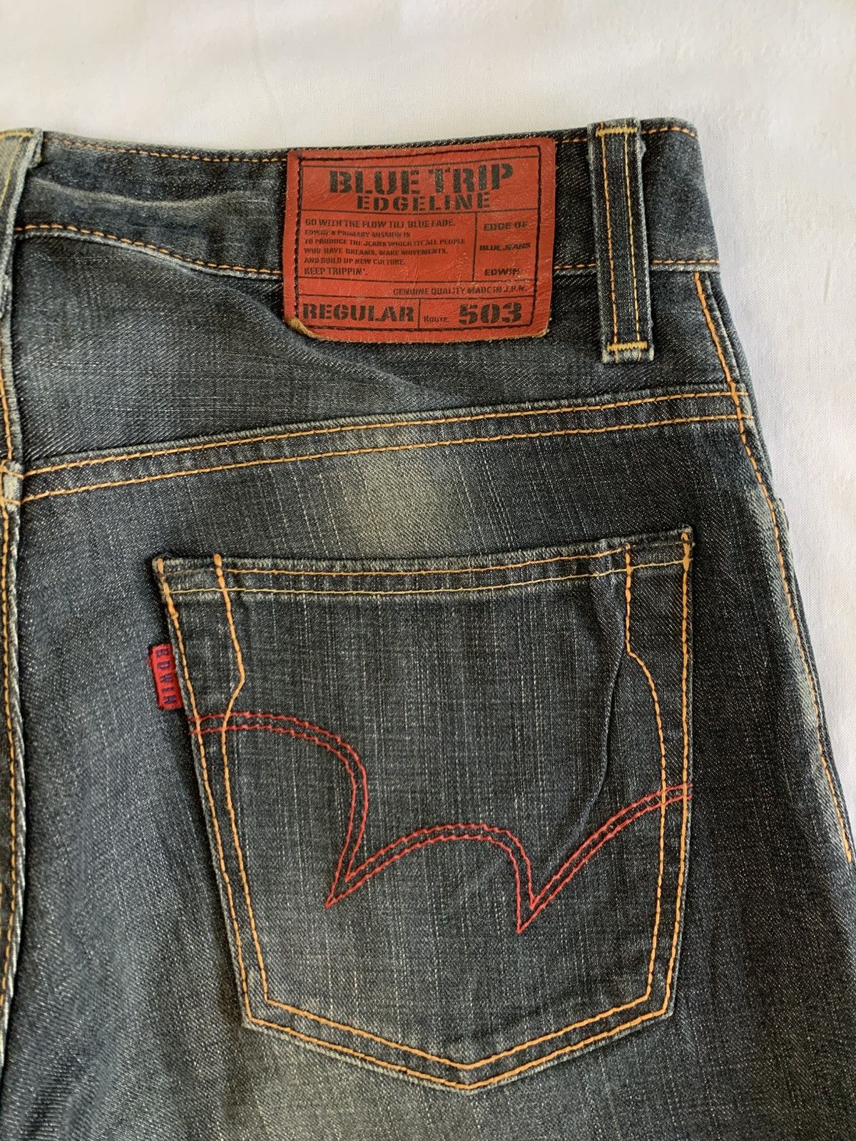 Edwin edwin dirty faded jeans pant Size US 32 / EU 48 - 8 Thumbnail