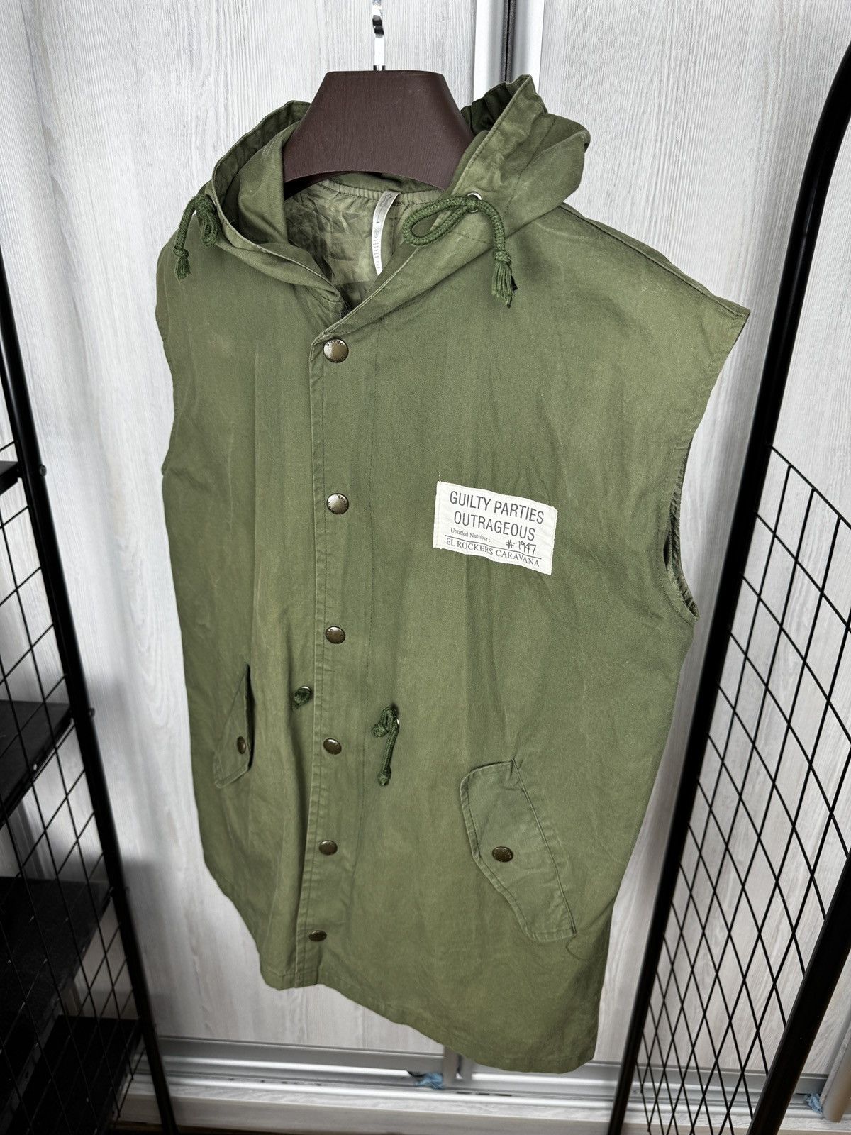 Japanese Brand Guilty Parties Outrageous El Rockers Caravana military vest Size US M / EU 48-50 / 2 - 11 Thumbnail