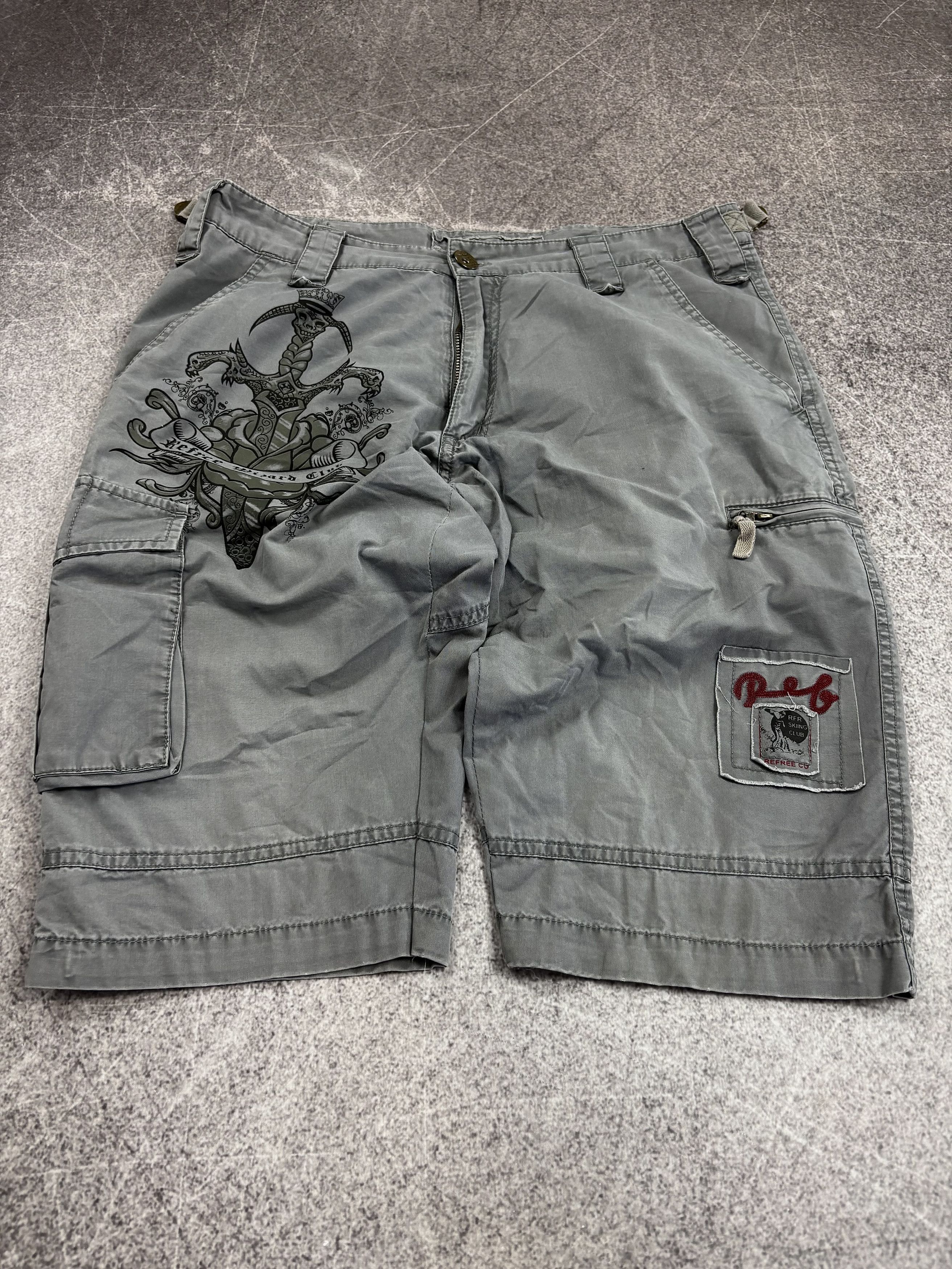 Hysteric Glamour VTG HYSTERIC GLAMOUR STYLE JAPANESE CARGO WASHED SHORTS Size US 32 / EU 48 - 1 Thumbnail