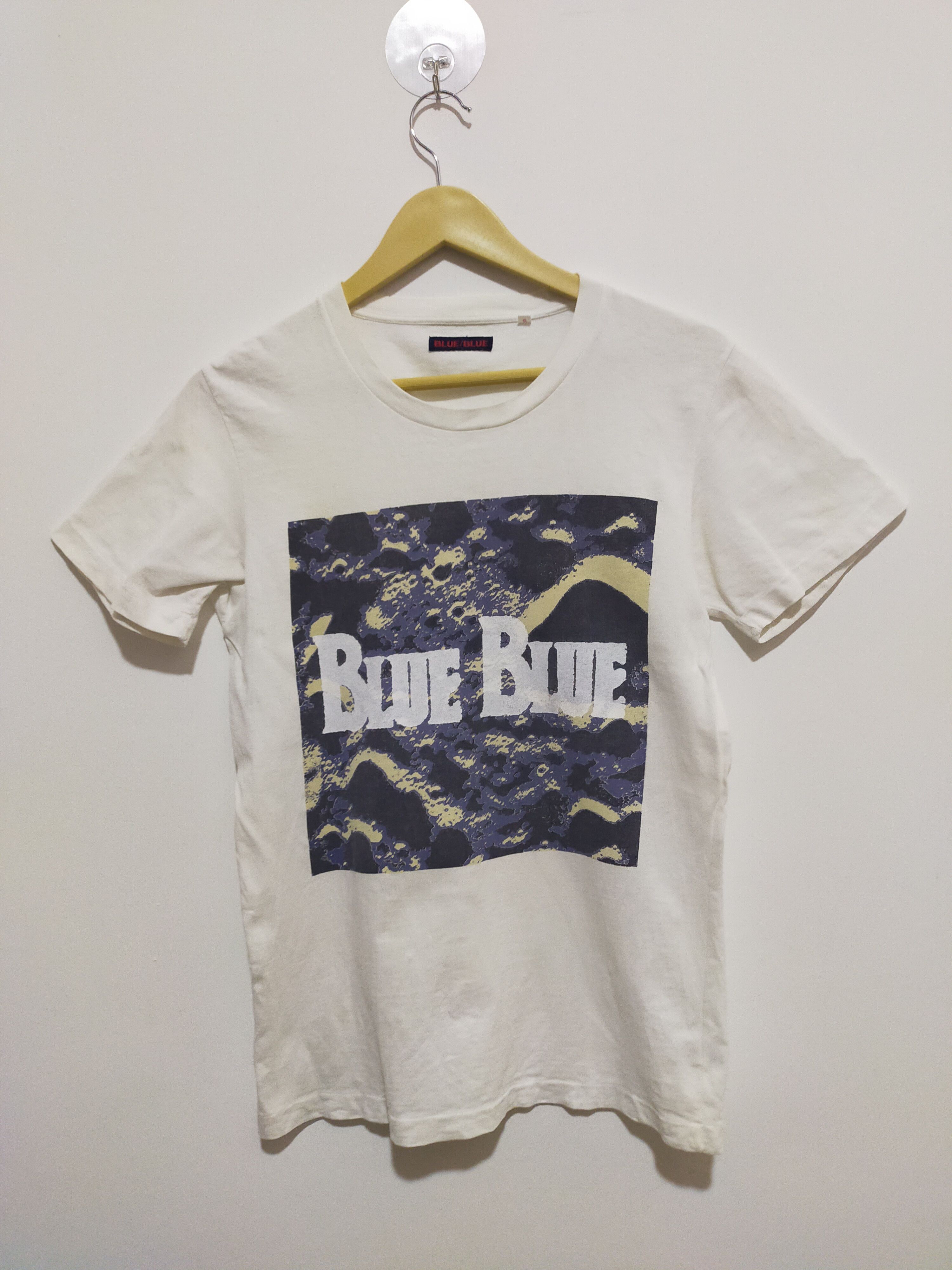 Blue Blue Japan BLUE BLUE SPELL OUT T SHIRT Size US S / EU 44-46 / 1 - 1 Thumbnail