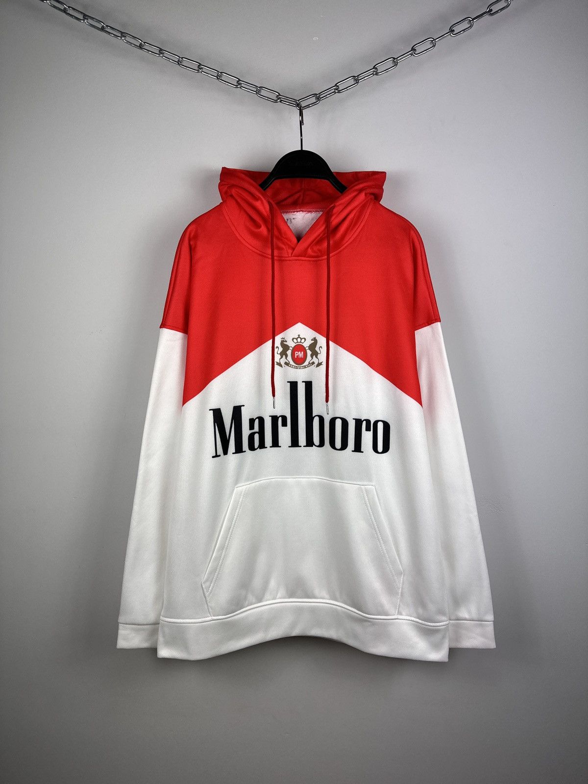 Red sales marlboro hoodie