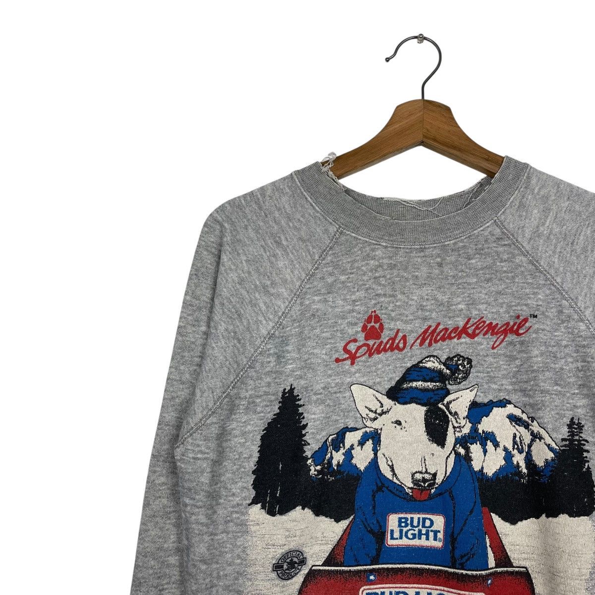 Budweiser Vintage 80s Spuds Mackenzie Bud Light Sweatshirt Size US S / EU 44-46 / 1 - 6 Thumbnail