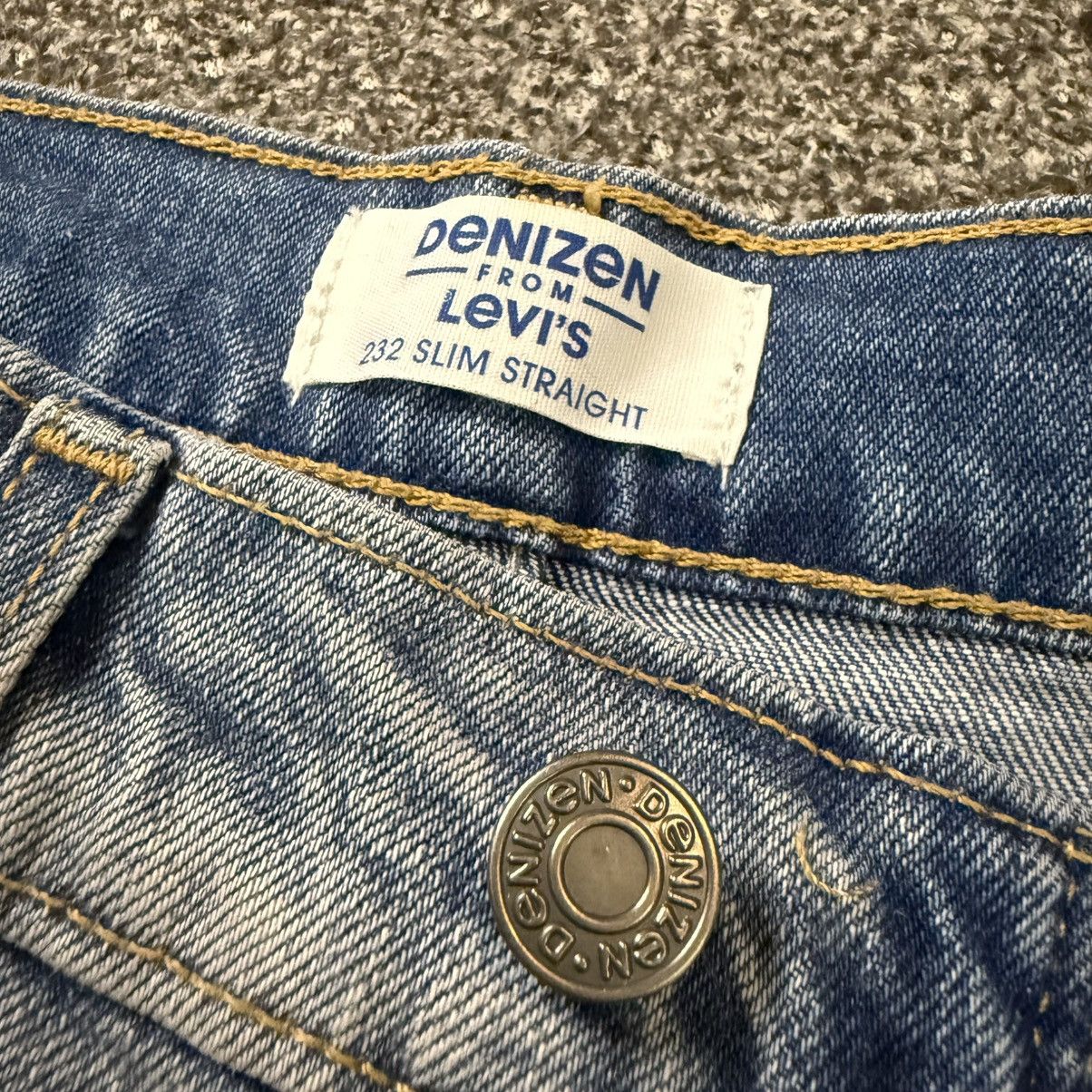 Levi's Levis Denizen 232 Slim Straight Blue Faded Denim W30 Size US 30 / EU 46 - 13 Thumbnail