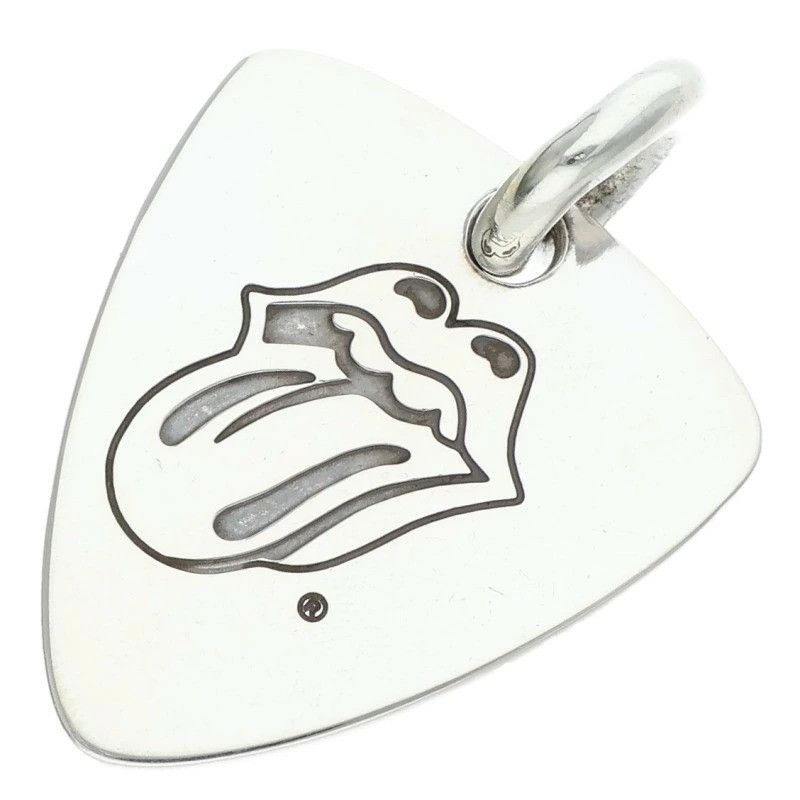 Chrome Hearts Chrome hearts Rolling Stones Tongue guitar pick pendant Size ONE SIZE - 1 Thumbnail