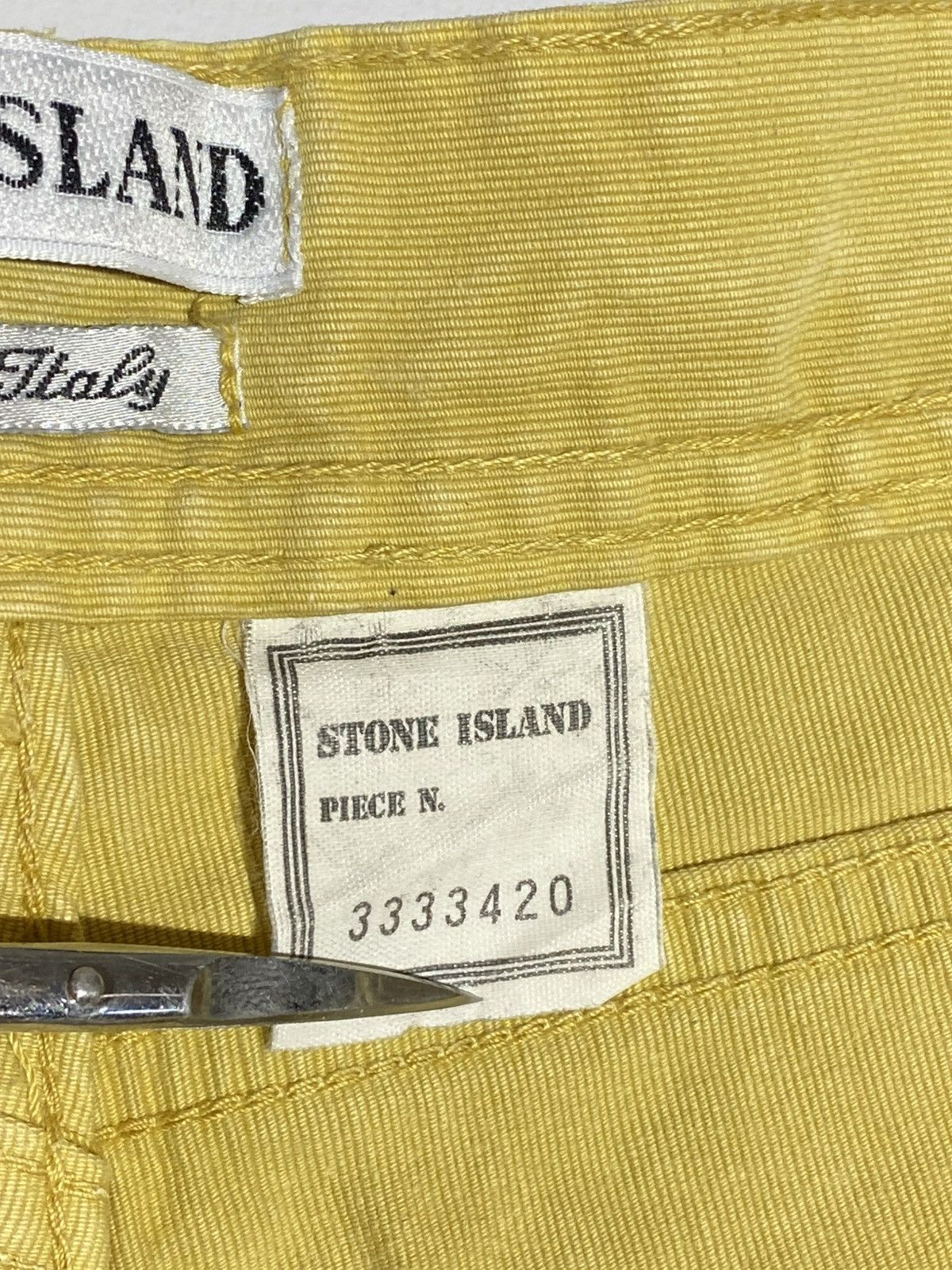 Stone Island Vintage Stone Island Marina 1995 S/S Heavy Denim Pants Size US 32 / EU 48 - 13 Thumbnail