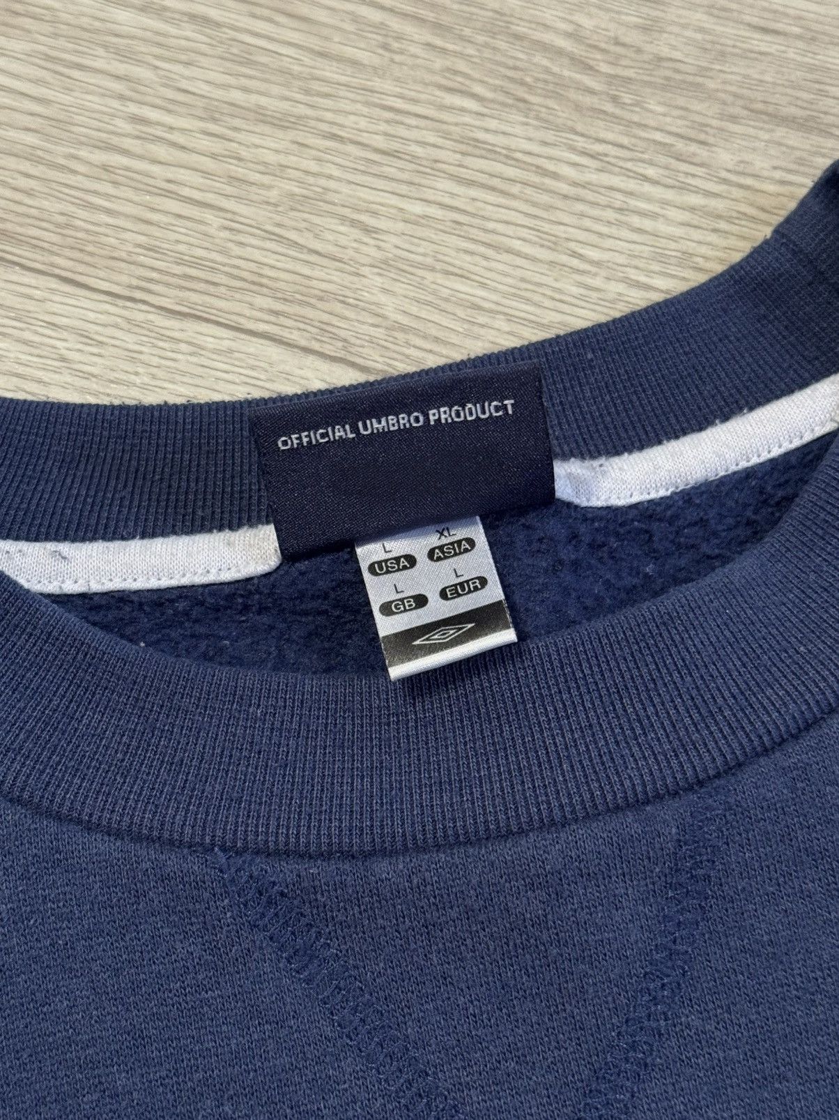 Umbro 🔷Vintage Umbro Embroidered Logo Y2K Sweatshirt 90s🔷 Size US L / EU 52-54 / 3 - 4 Thumbnail