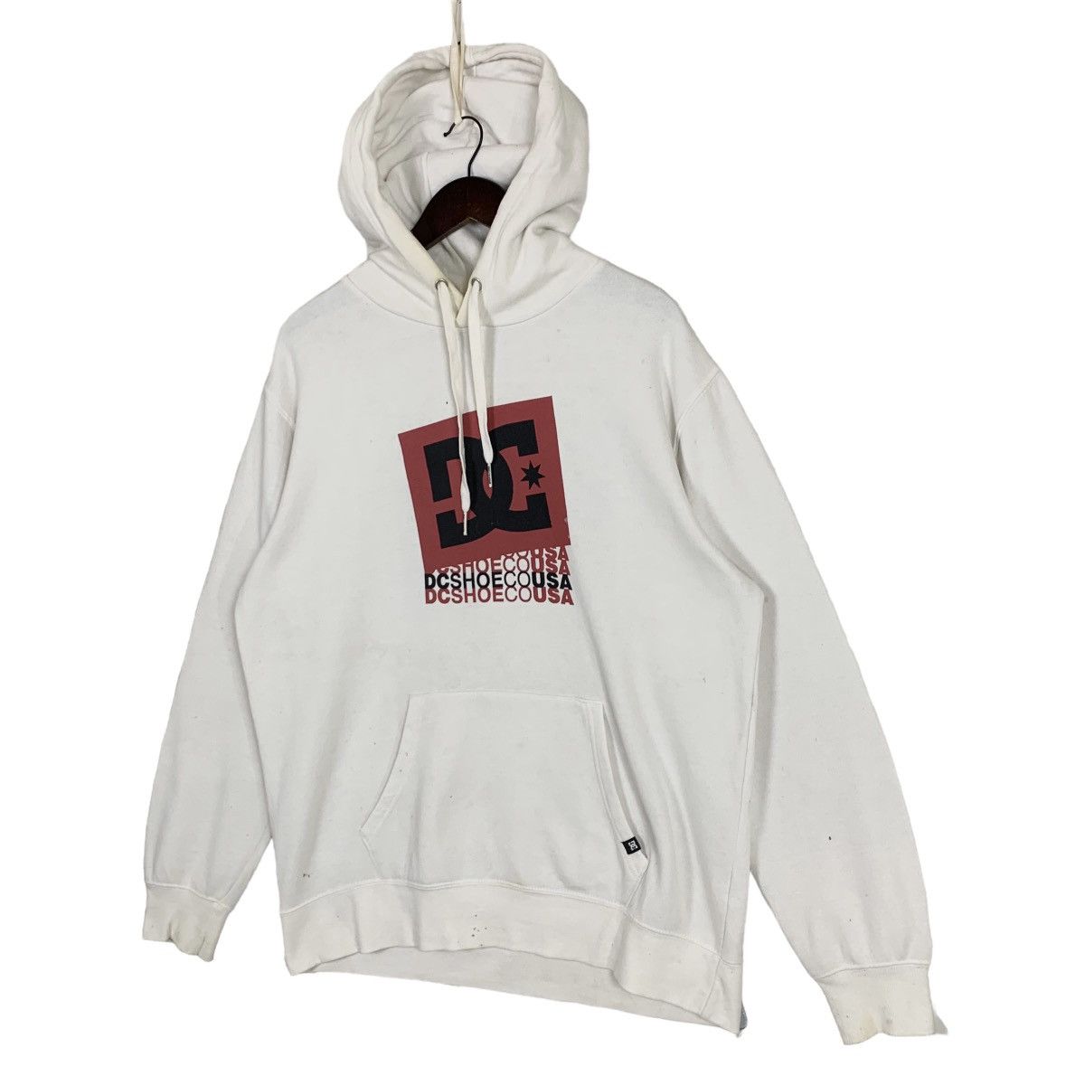 DC Vintage Y2K Dc Shoes Usa Big Logo Pullover Hoodie Size L Size US L / EU 52-54 / 3 - 4 Thumbnail