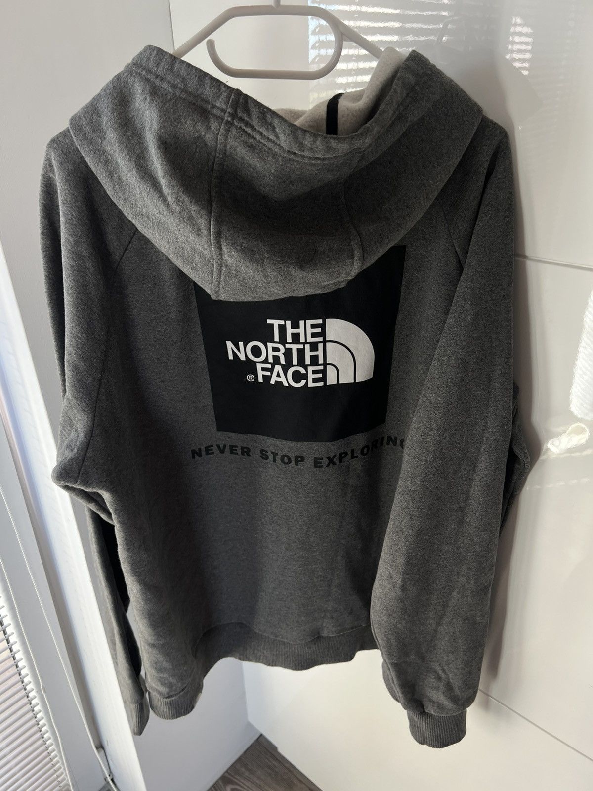 The North Face The North Face TNF Big Logo Gorpcore Gray Mens Hoodie Size US XL / EU 56 / 4 - 4 Thumbnail