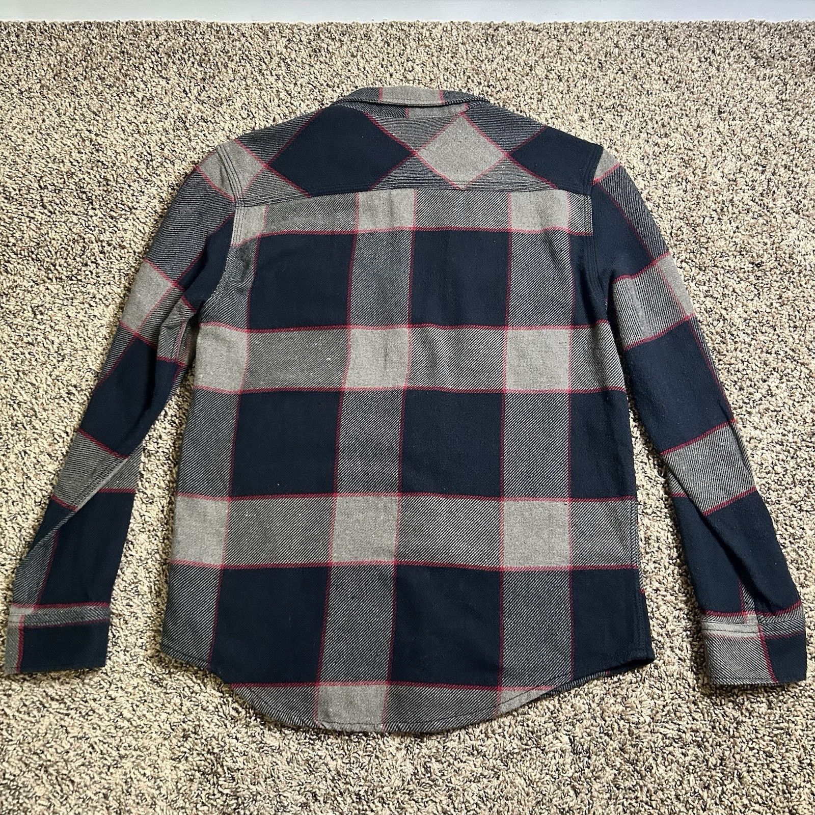 Brixton Brixton Men's Plaid Print Long Sleeve Flannel Shirt Size M Size US M / EU 48-50 / 2 - 13 Thumbnail