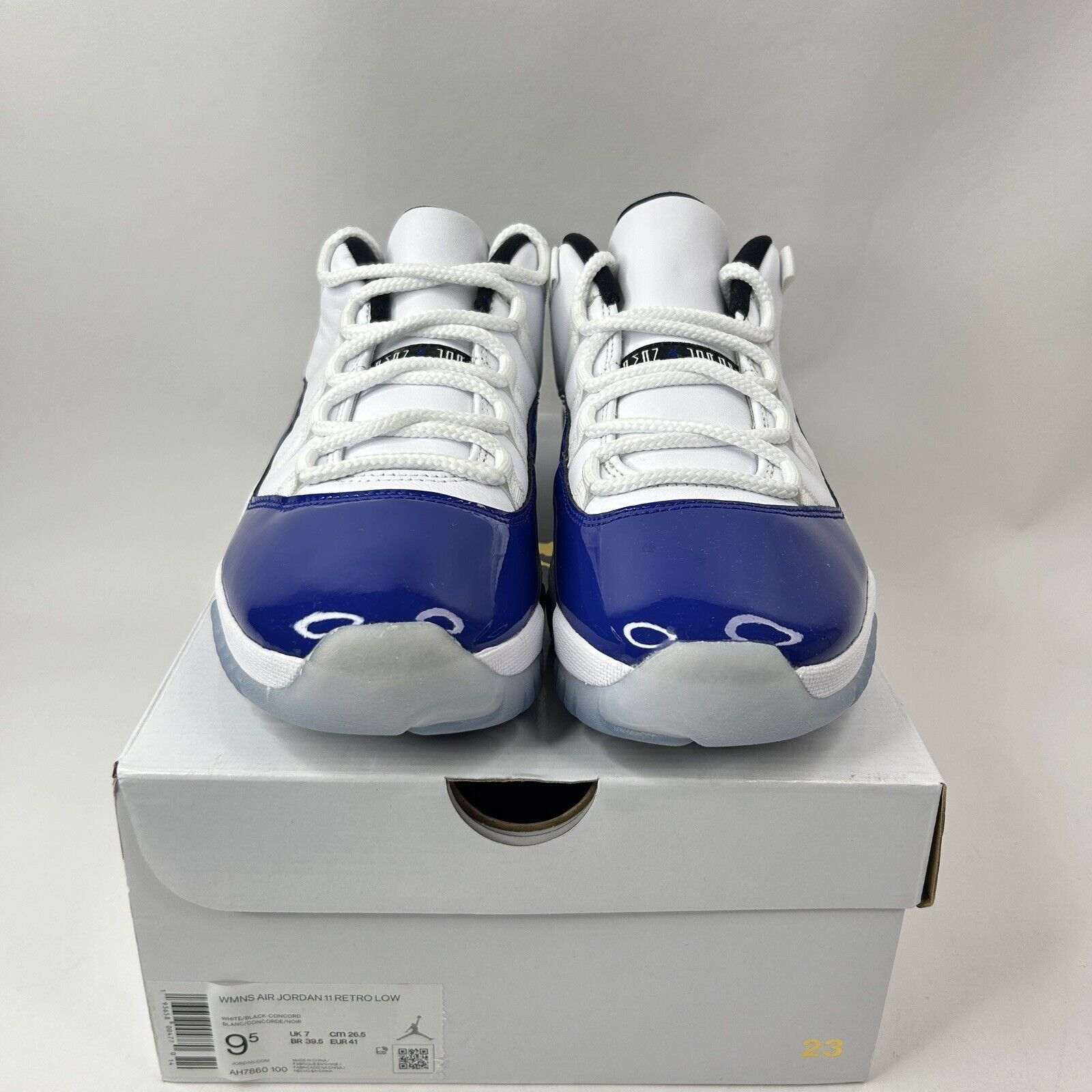 Nike Nike Air Jordan XI 11 Retro Low WMNS “Concord Sketch” 2024 Size US 9.5 / IT 39.5 - 2 Thumbnail