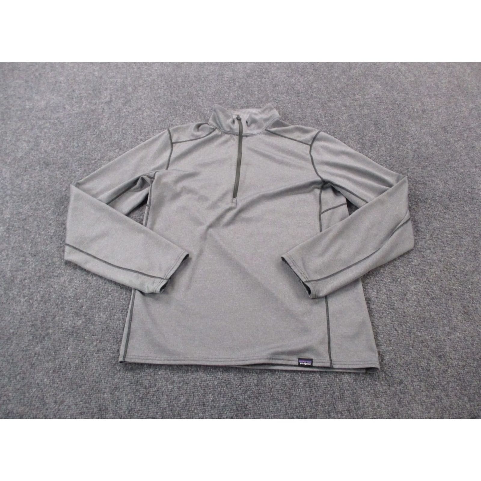 Patagonia Patagonia Jacket Mens S Gray Midweight Capilene Base Layer Hiking Camping 44445 Size US S / EU 44-46 / 1 - 2 Thumbnail