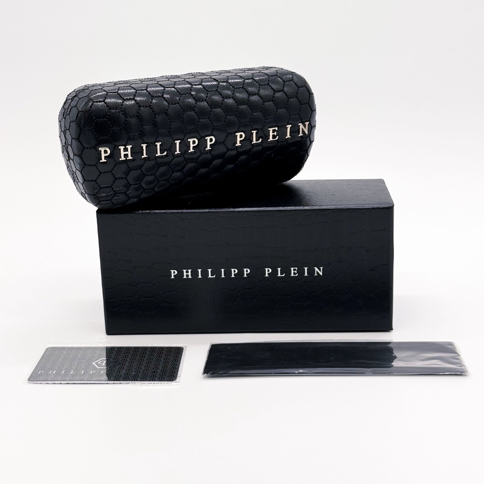 Philipp Plein NEW PHILIPP PLEIN SUNGLASSES SPP109V 79F SILVER MEN Size ONE SIZE - 11 Thumbnail