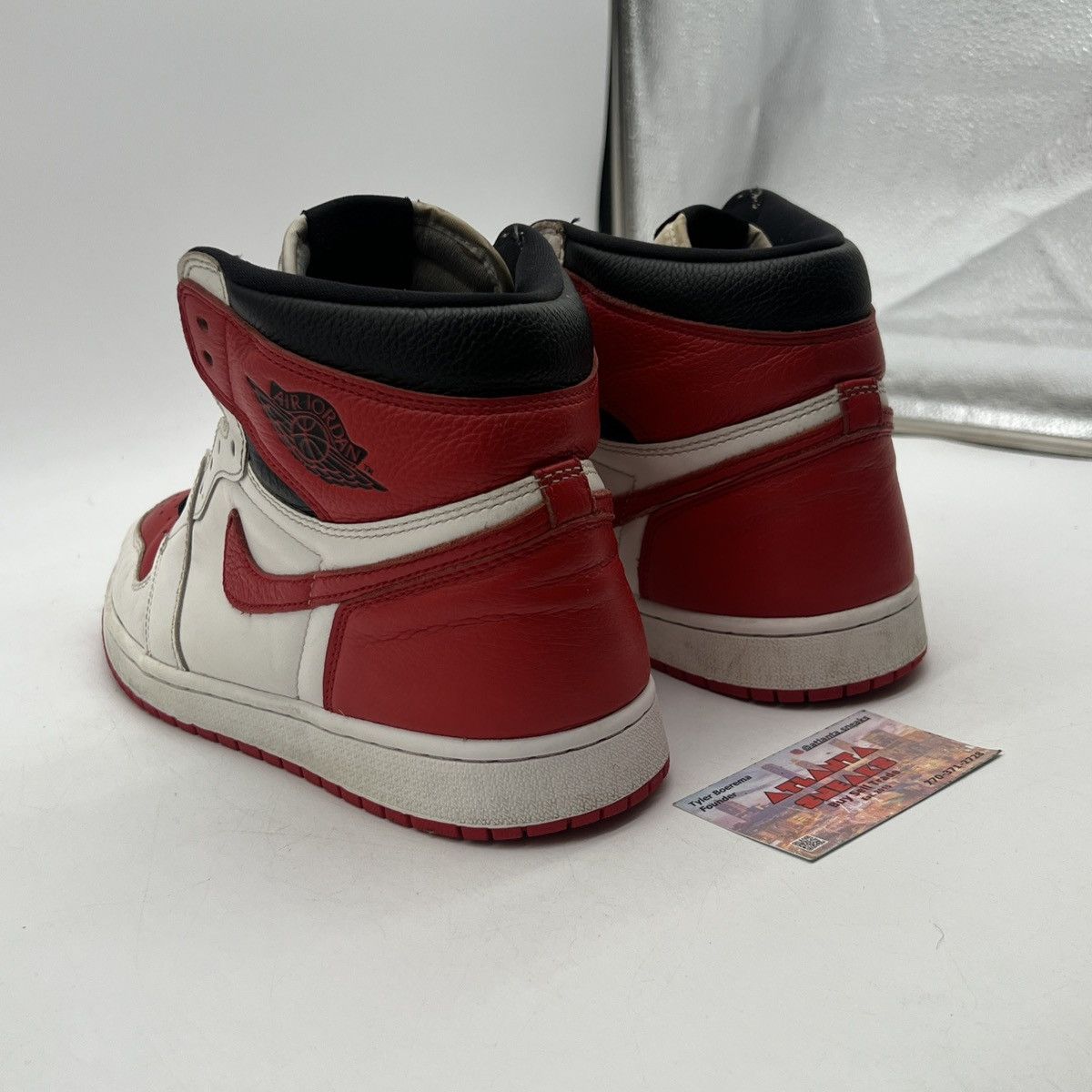 Nike Air Jordan 1 high heritage Size US 11.5 / EU 44-45 - 4 Thumbnail