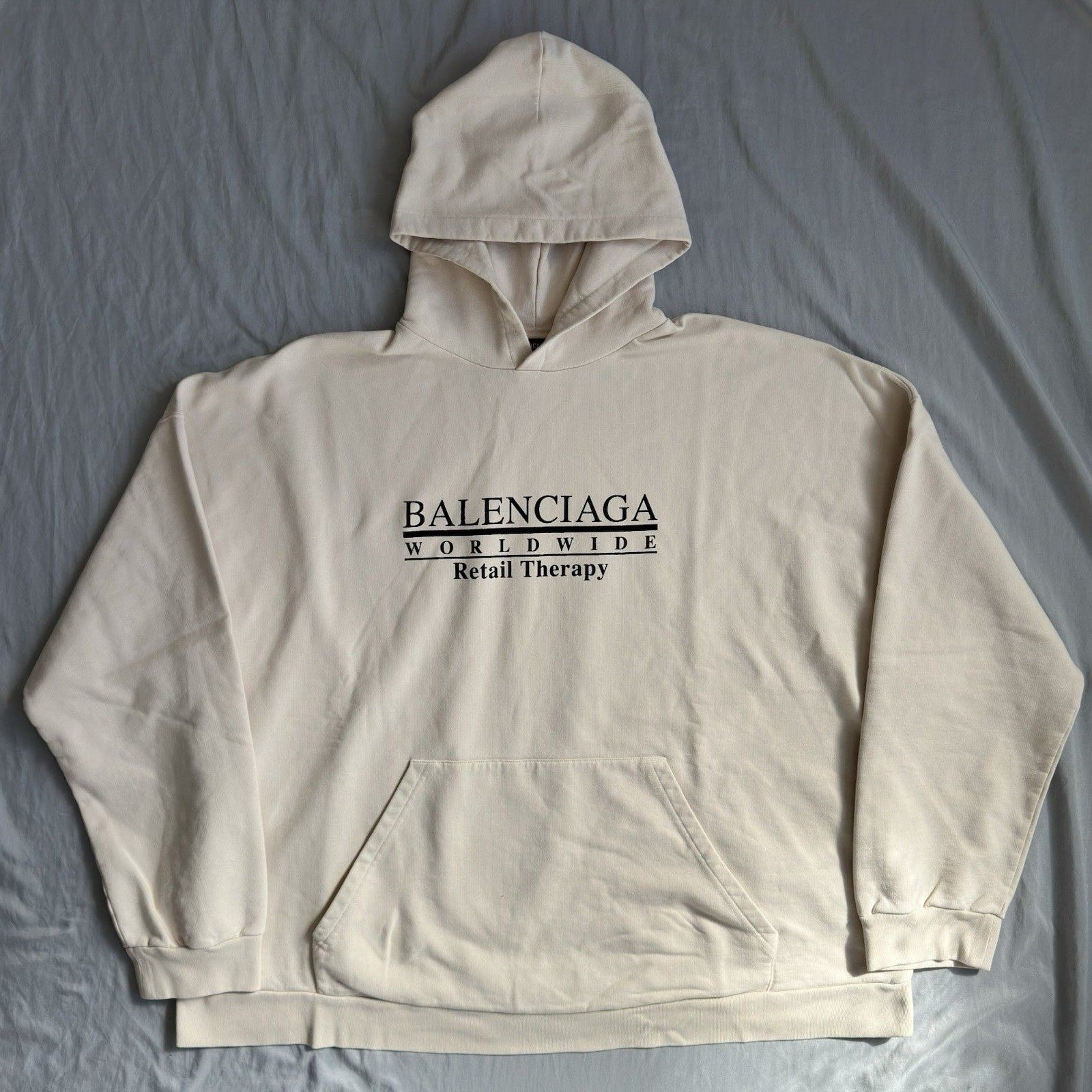 Balenciaga Retail Therapy Hoodie | Grailed