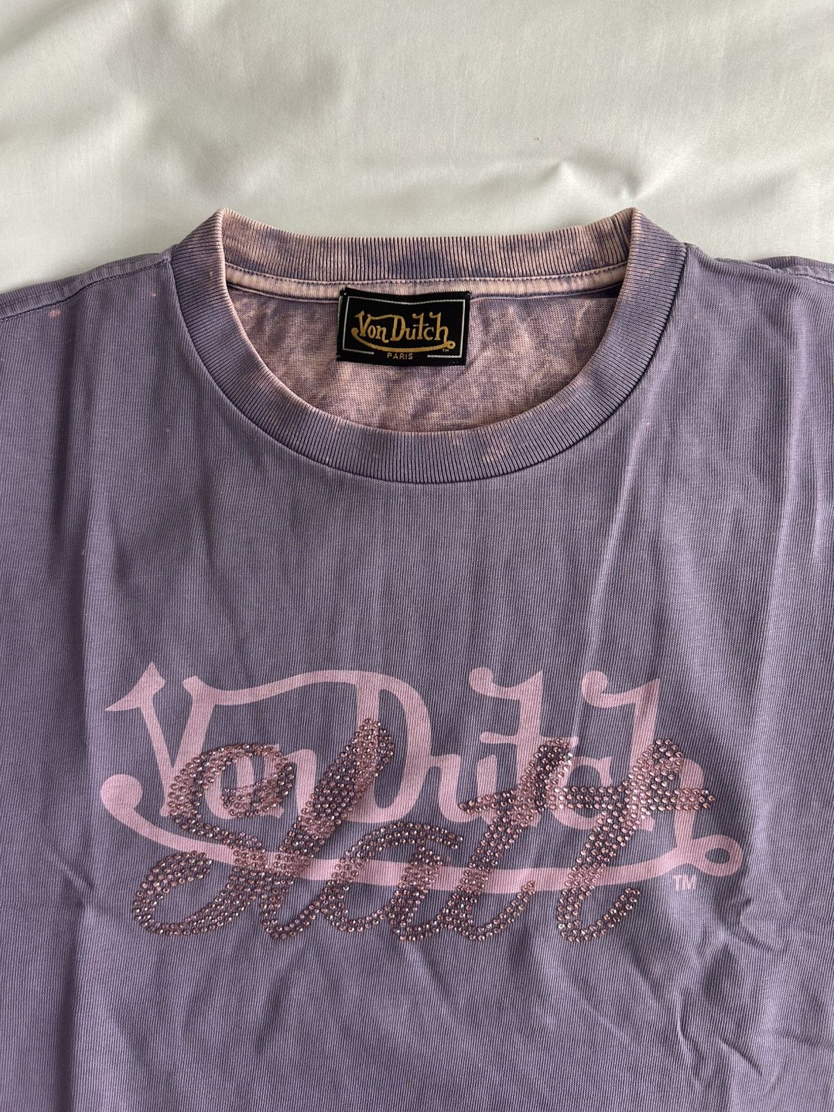 Von Dutch × Young Thug Von Dutch Young Thug Tee Gem USA Single Stitch Bleach Size US L / EU 52-54 / 3 - 5 Thumbnail