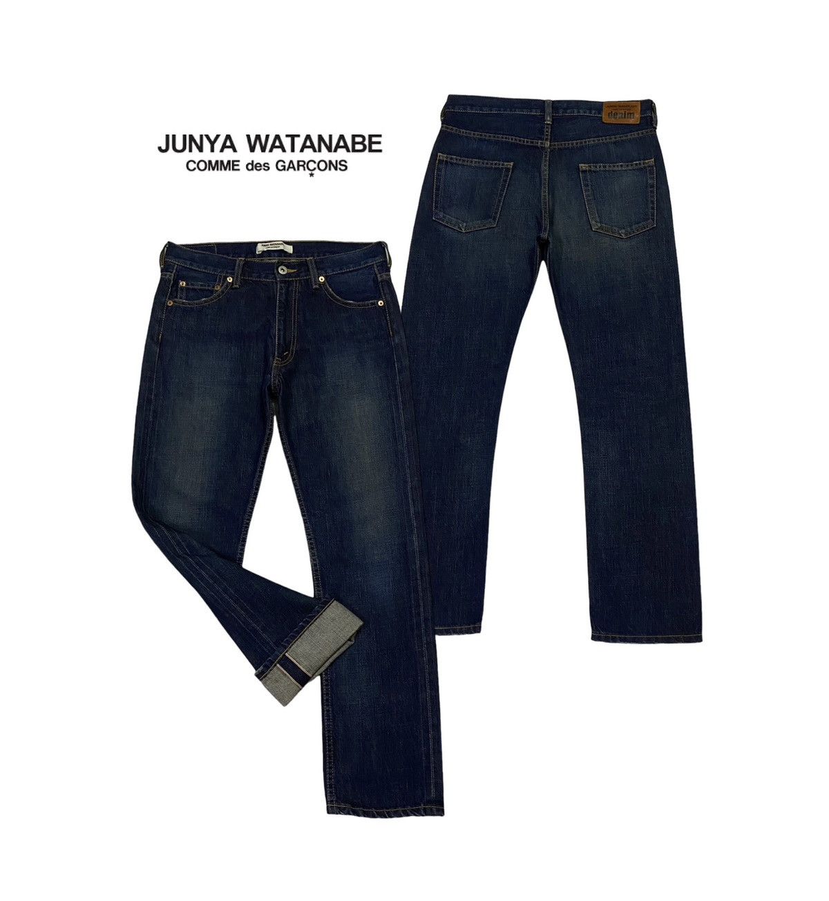 Comme des Garcons AD 2007 Junya Watanabe Denim Pants Size US 30 / EU 46 - 1 Thumbnail