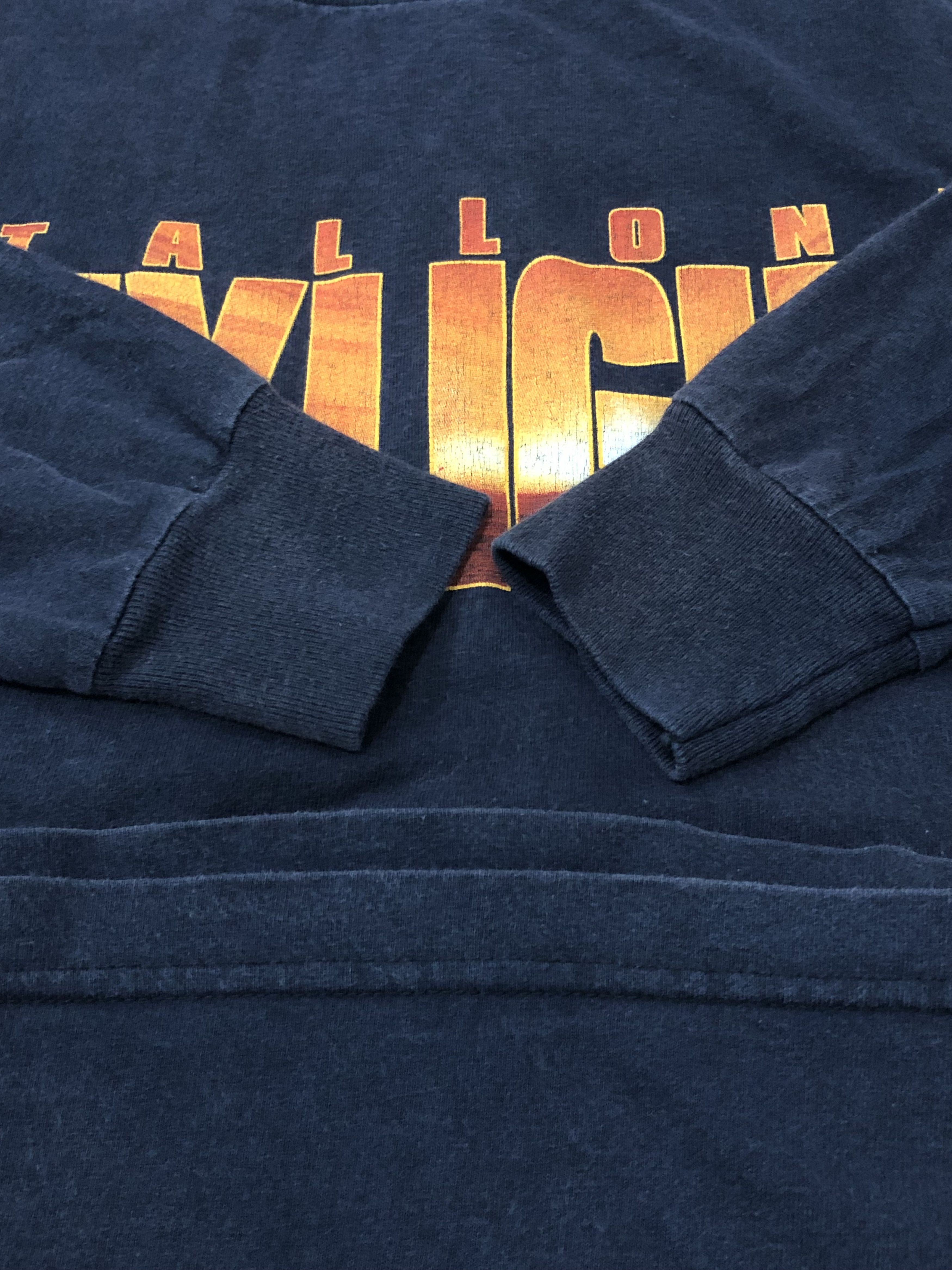 Vintage Vintage Movie Stallone DAYLIGHT Long Sleeve Tee Size US L / EU 52-54 / 3 - 7 Thumbnail