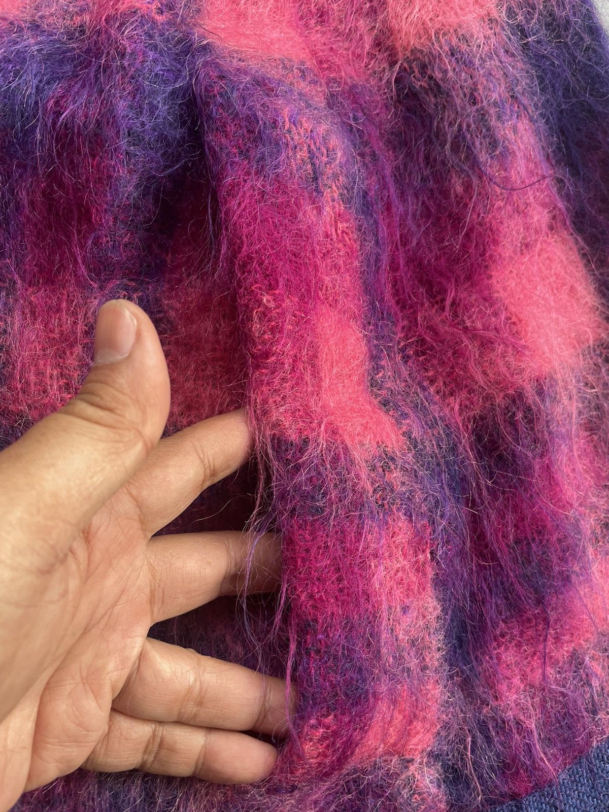 Designer × Vintage Vintage Mohair Poncho The Scotch House Size M / US 6-8 / IT 42-44 - 9 Thumbnail
