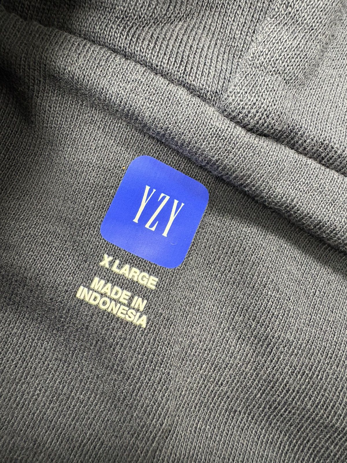 Yeezy YZY x GAP zip up hoodie Navy XL Size US XL / EU 56 / 4 - 6 Thumbnail