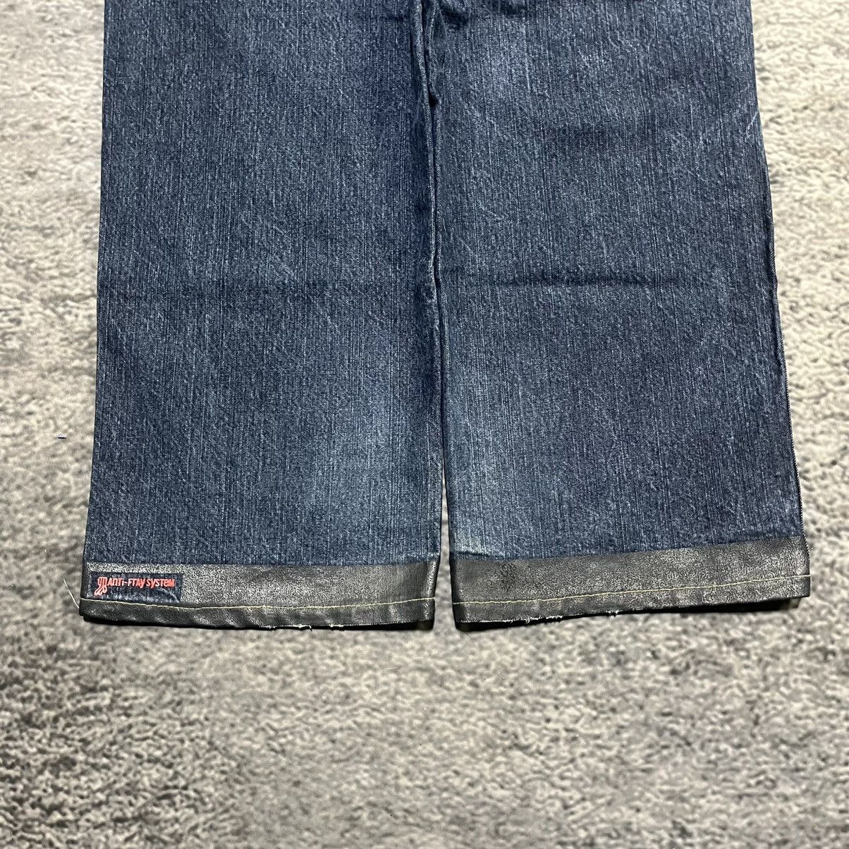 Ecko Unltd. Vintage Y2K Ecko UNLTD Baggy Wide Leg Carpenter Jeans 30x29 Size US 30 / EU 46 - 3 Thumbnail