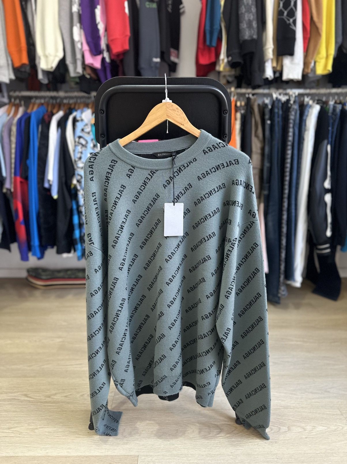 Balenciaga Balenciaga sweater Size US S / EU 44-46 / 1 - 1 Thumbnail