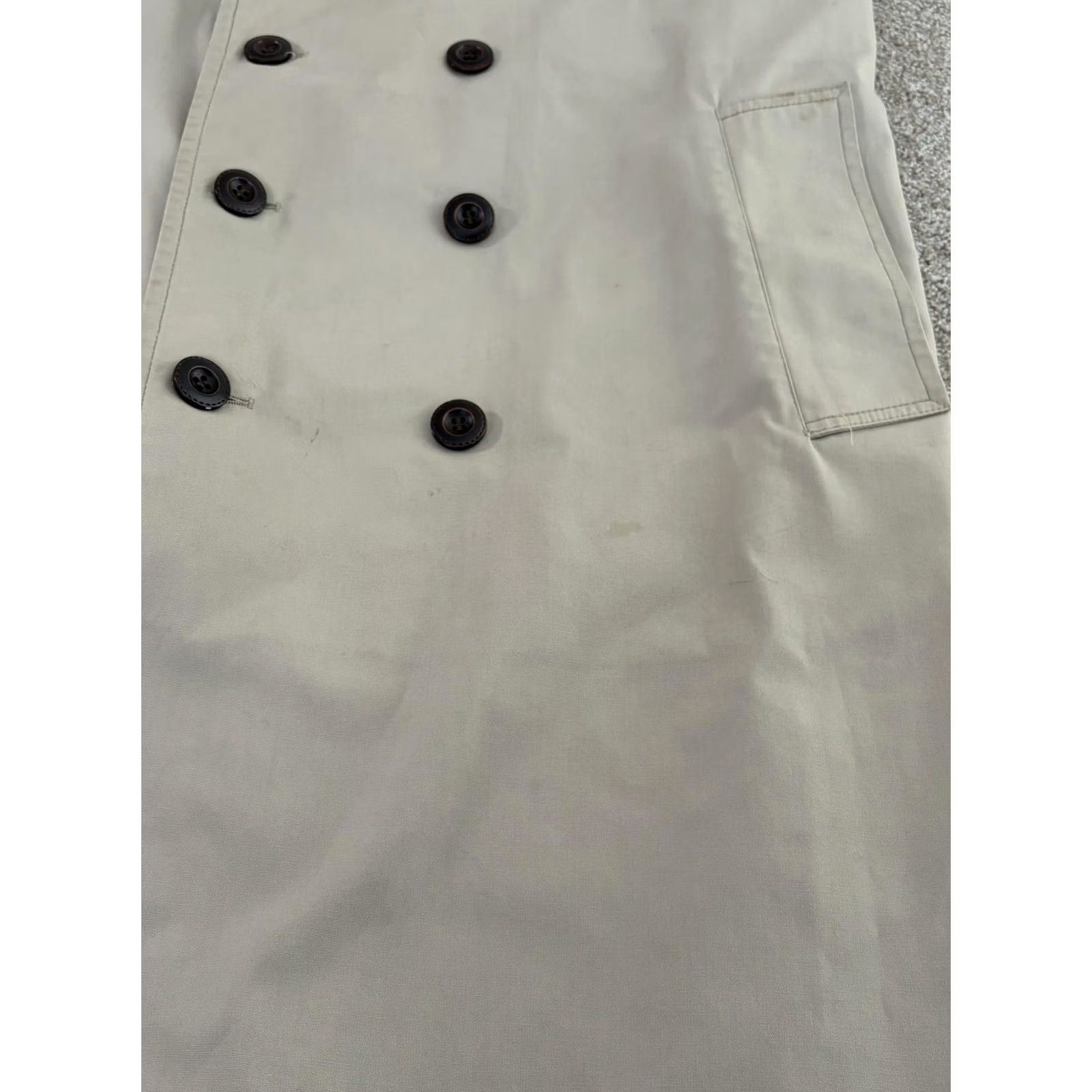 London Fog VINTAGE London Fog Maincoats Trench Coat Mens 44 Beige Double Breasted Raincoat Size US S / EU 44-46 / 1 - 6 Thumbnail