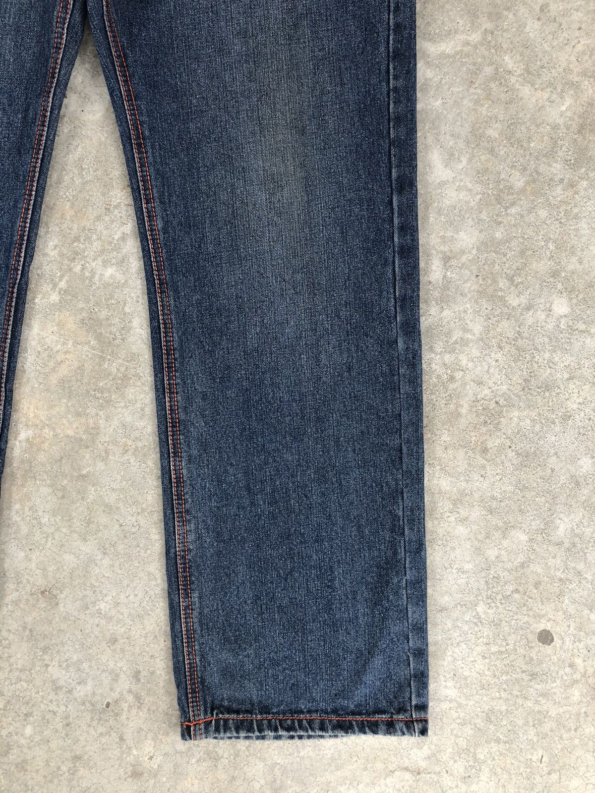 Christian Audigier Ed Hardy Embroidered Jeans Distressed Size US 34 / EU 50 - 7 Thumbnail