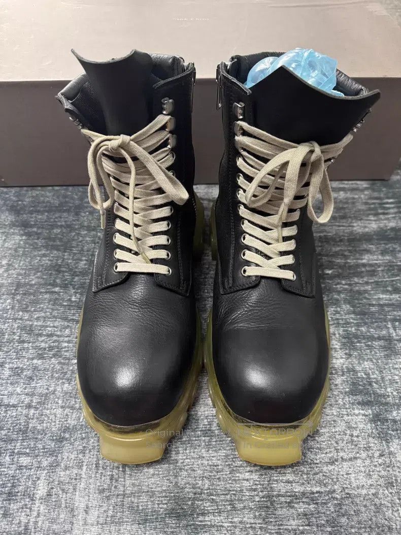 Rick Owens RICK OWENS Transparent Octopus Sole Military Boots Size US 11 / EU 44 - 2 Thumbnail
