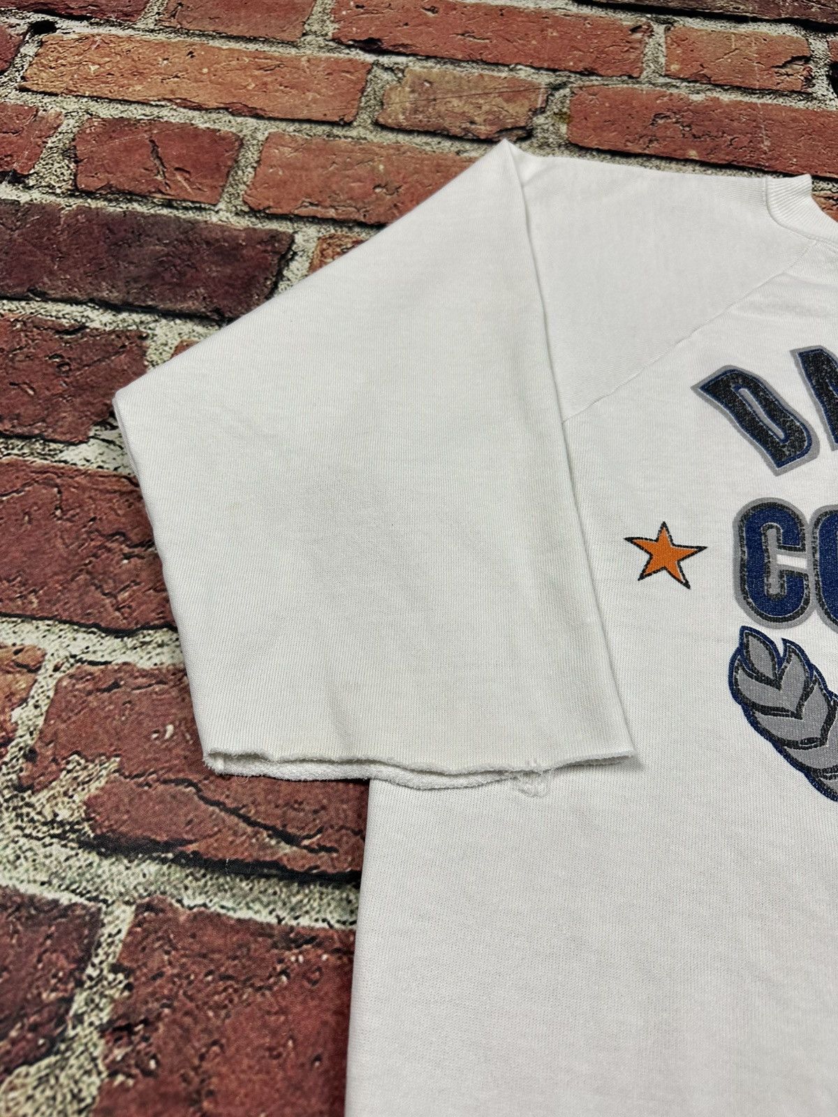 Logo 7 Vintage Dallas Cowboys Sweatshirt NFL Raglan 80s 90s Cut Off Size US XL / EU 56 / 4 - 8 Thumbnail