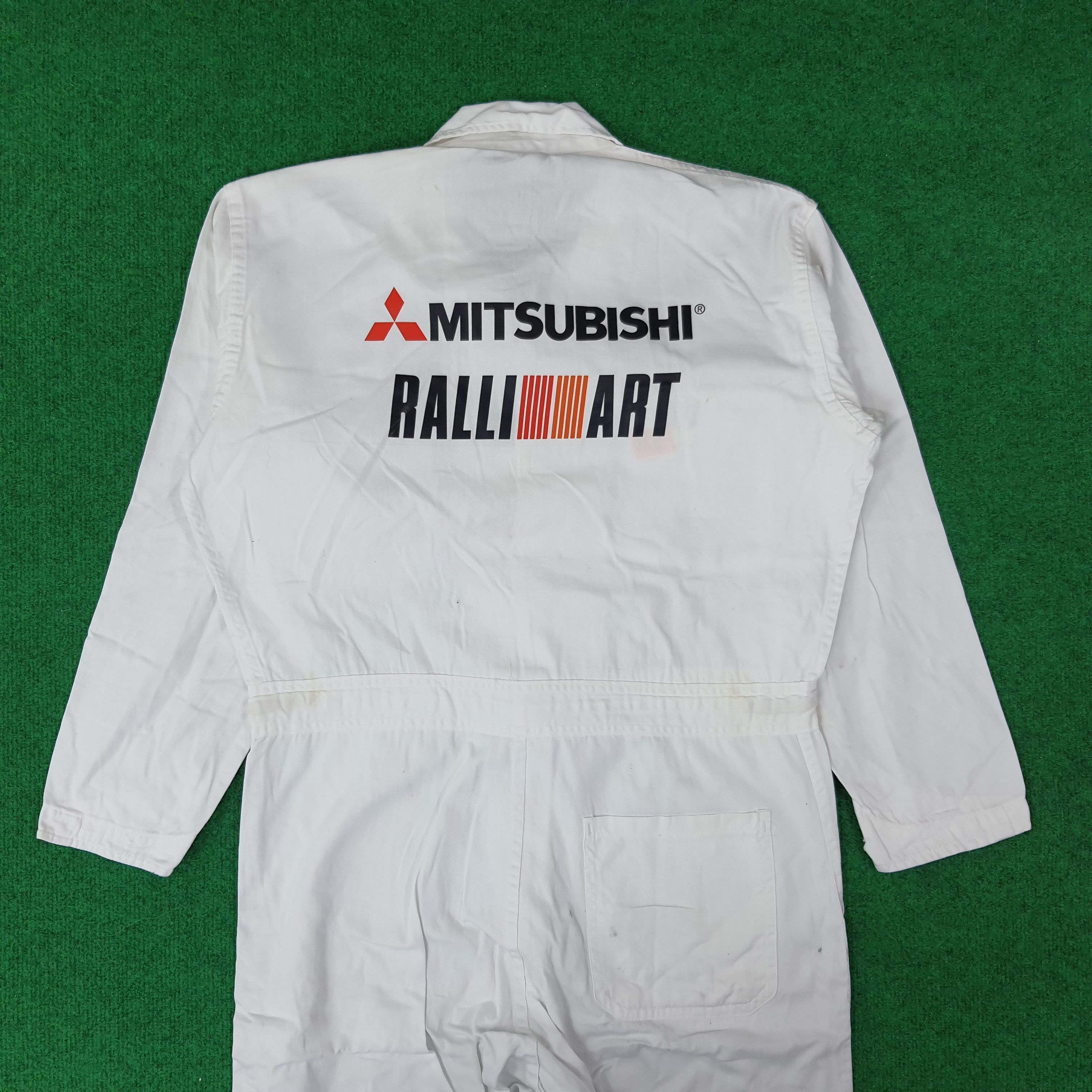 Japanese Brand Vintage Mitsubishi Japan Motorsports Button Coverall C227N13 Size US M / EU 48-50 / 2 - 1 Thumbnail