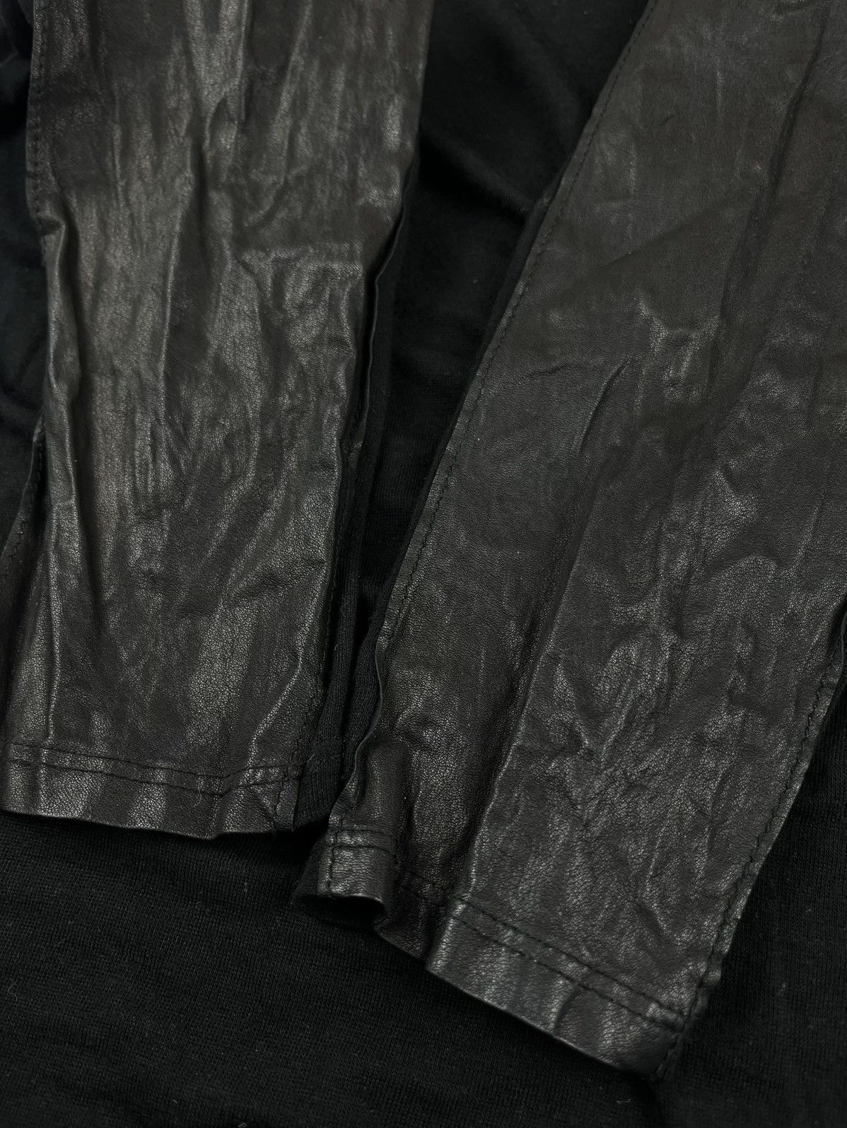 Chrome Hearts Chrome Hearts Cross Patch Leather Sleeves Longsleeve Tshirt Size M / US 6-8 / IT 42-44 - 5 Thumbnail