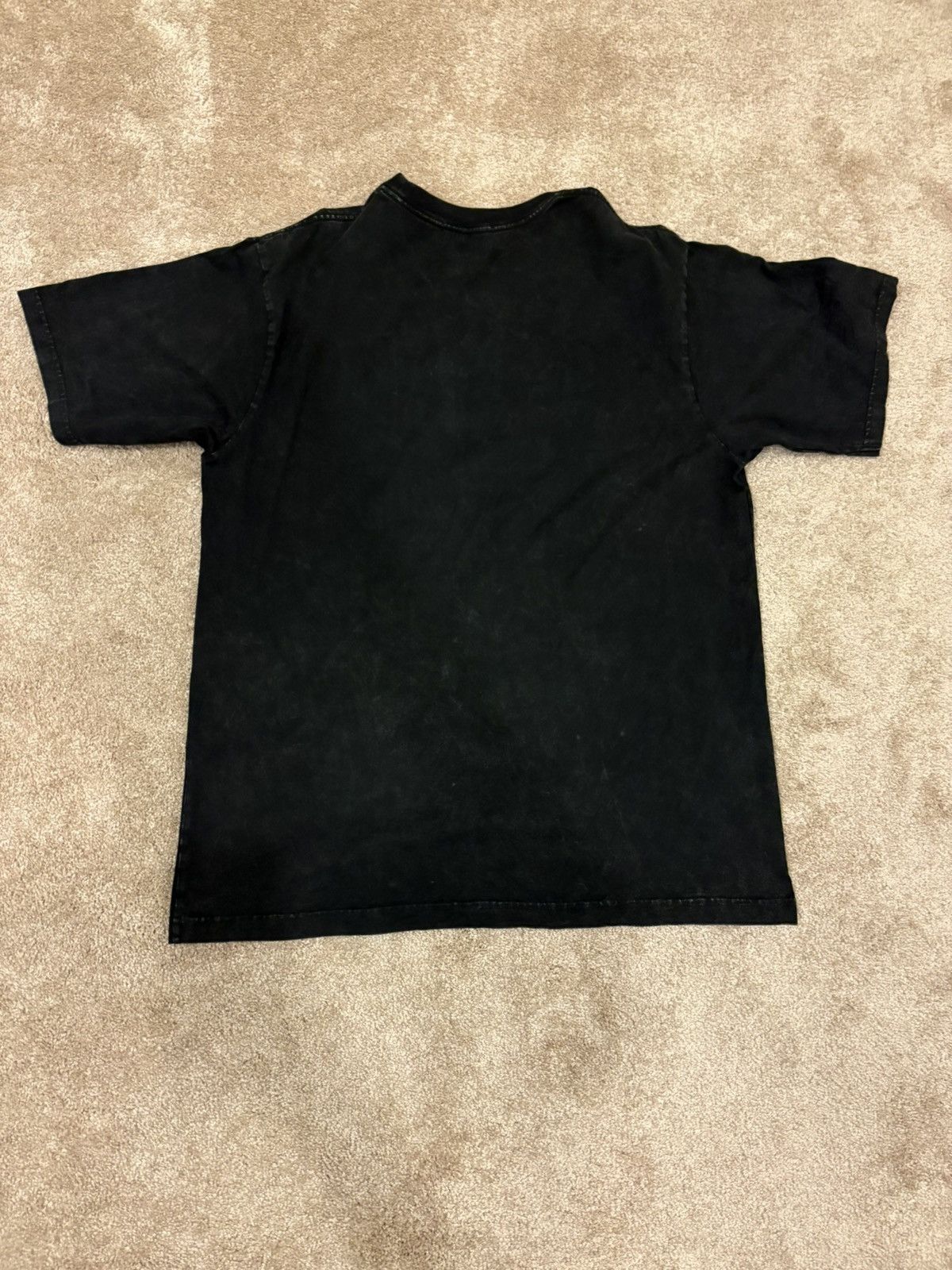Bape Bape Black Overdye College T Shirt - Size L Size US L / EU 52-54 / 3 - 2 Thumbnail