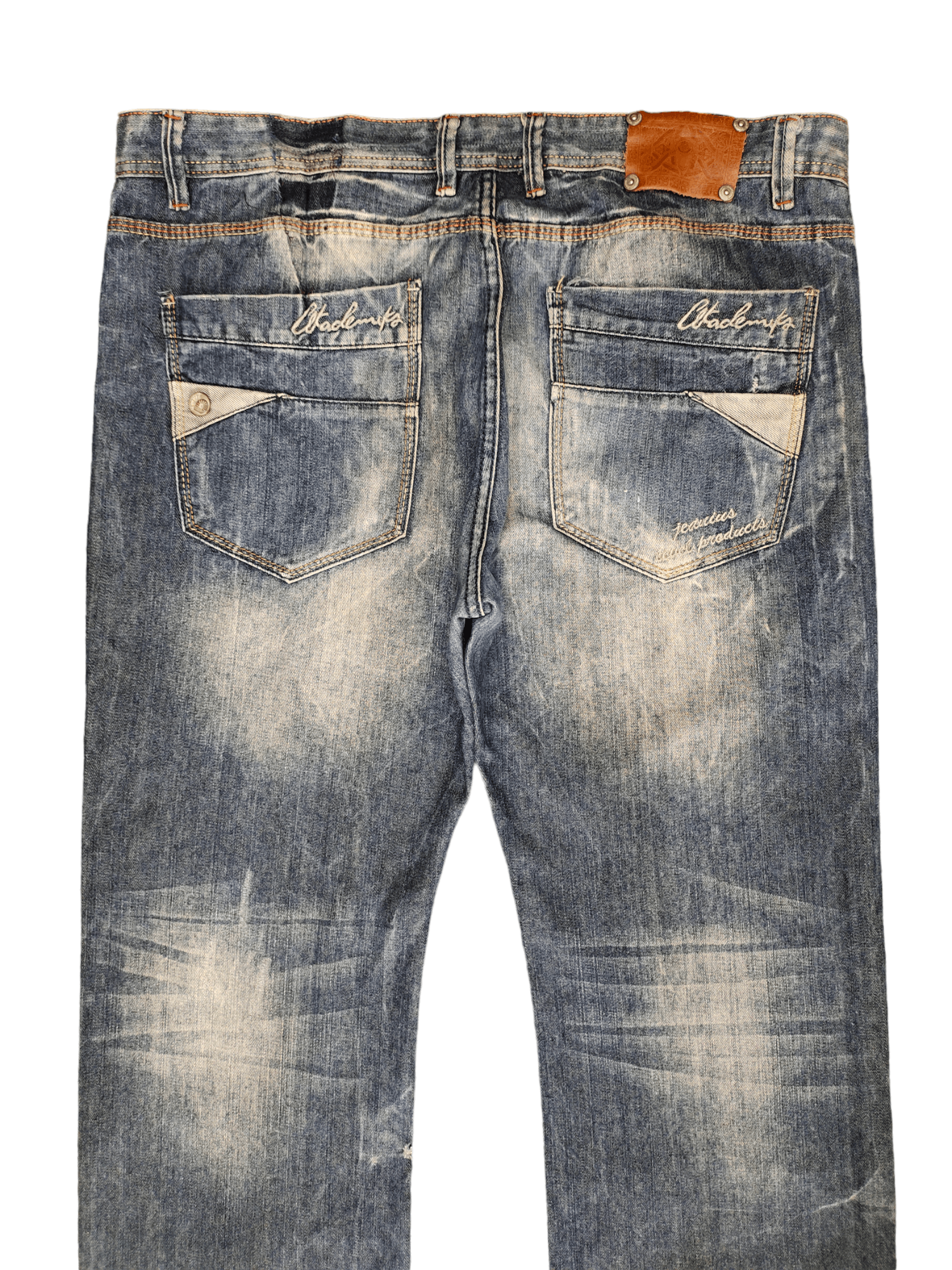 Akademiks Baggy Jeans Akademiks Lot 009 Denim Wide Loose Leg Jnco Size US 40 / EU 56 - 14 Thumbnail