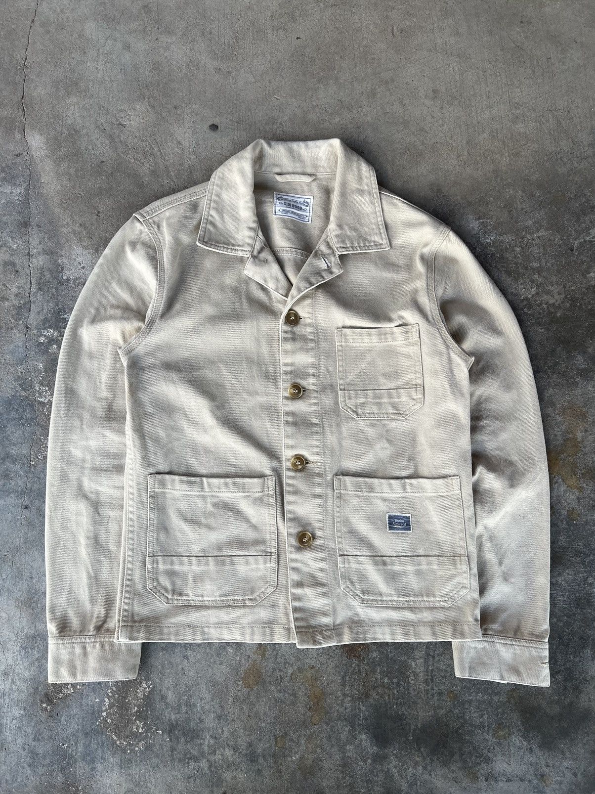 Other × Vintage Vintage Simwood Workwear Denim Jacket Size US S / EU 44-46 / 1 - 4 Thumbnail