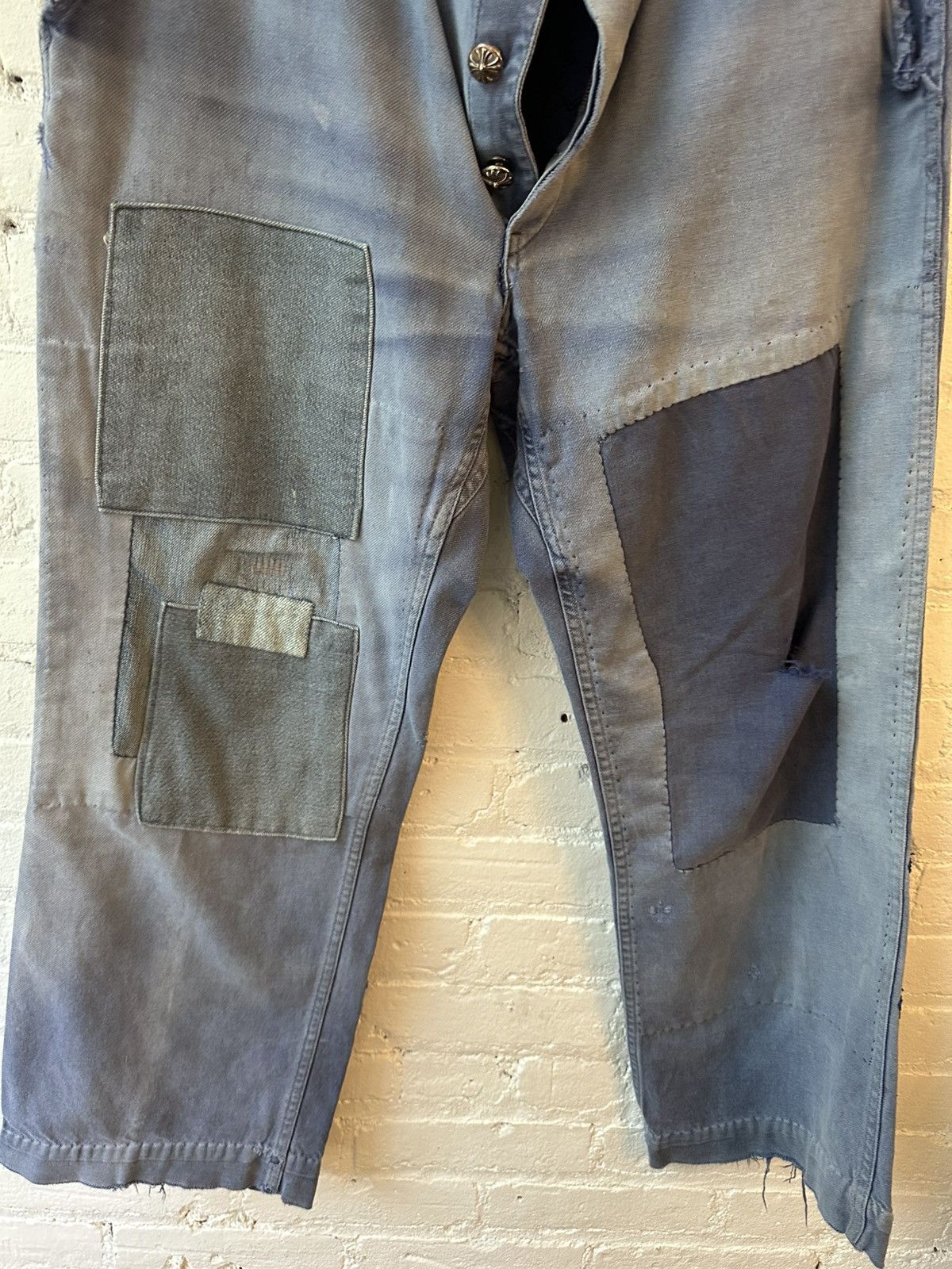 Chrome Hearts Chrome Hearts BEST WASH 100 CROSS FLOOD CROSS JEANS 31 32 Size US 31 - 10 Thumbnail