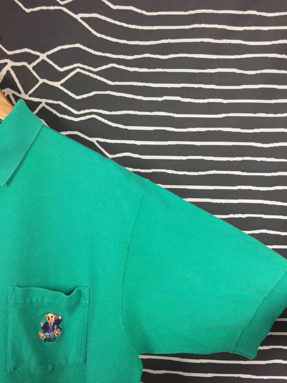 Polo Ralph Lauren Vtg Polo Ralph Lauren Polo Bear Made In Usa Polo Shirt Size US L / EU 52-54 / 3 - 5 Thumbnail