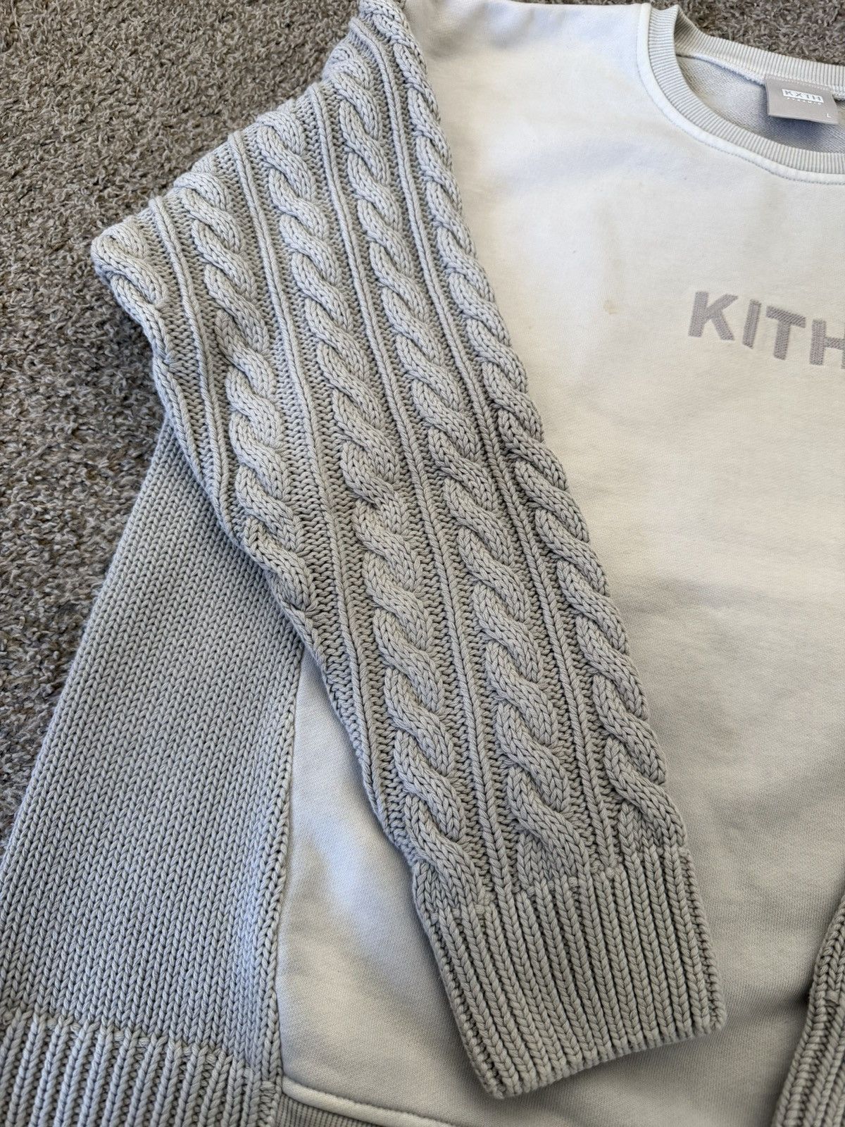 Kith Combo Knit Sweater Size US L / EU 52-54 / 3 - 3 Thumbnail