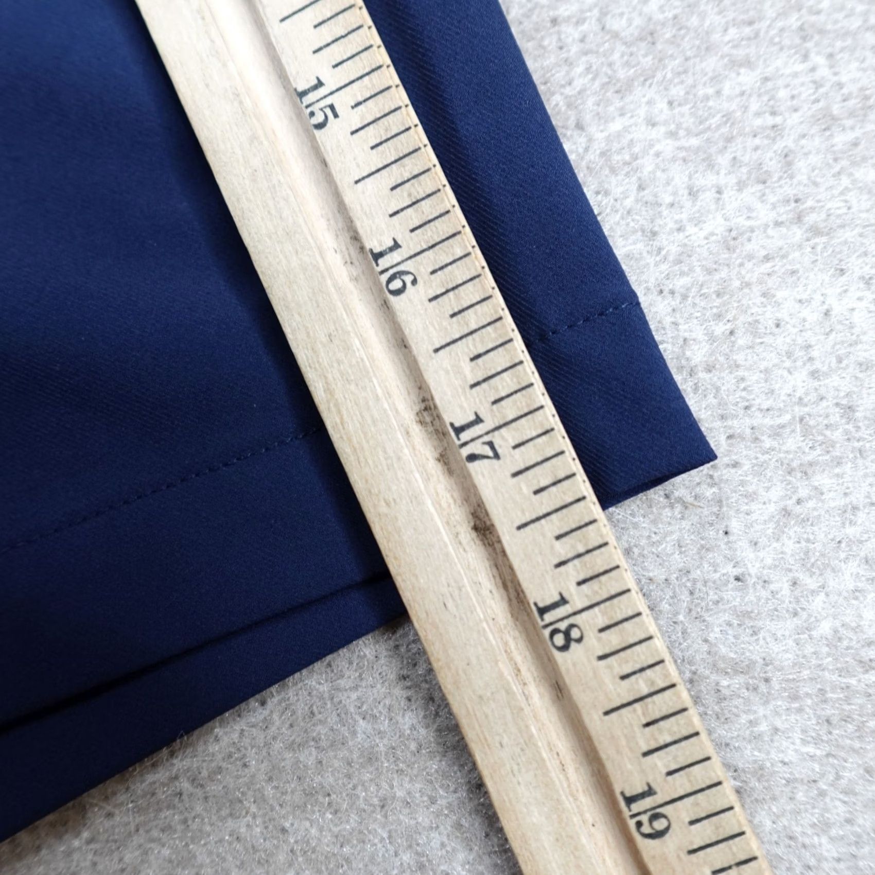 Vintage Bearbottom Shorts Mens XL Blue Solid Deck Short Navy Drawstring NEW Adjustable Size US 36 / EU 52 - 4 Thumbnail