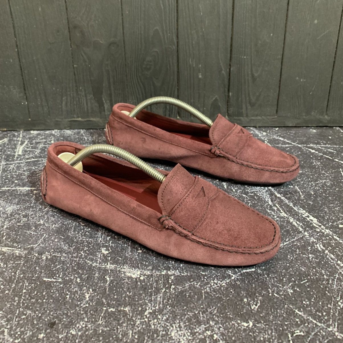 Prada Prada Women’s Suede Moccasin Flats Size 38 Size US 8 / IT 38 - 3 Thumbnail