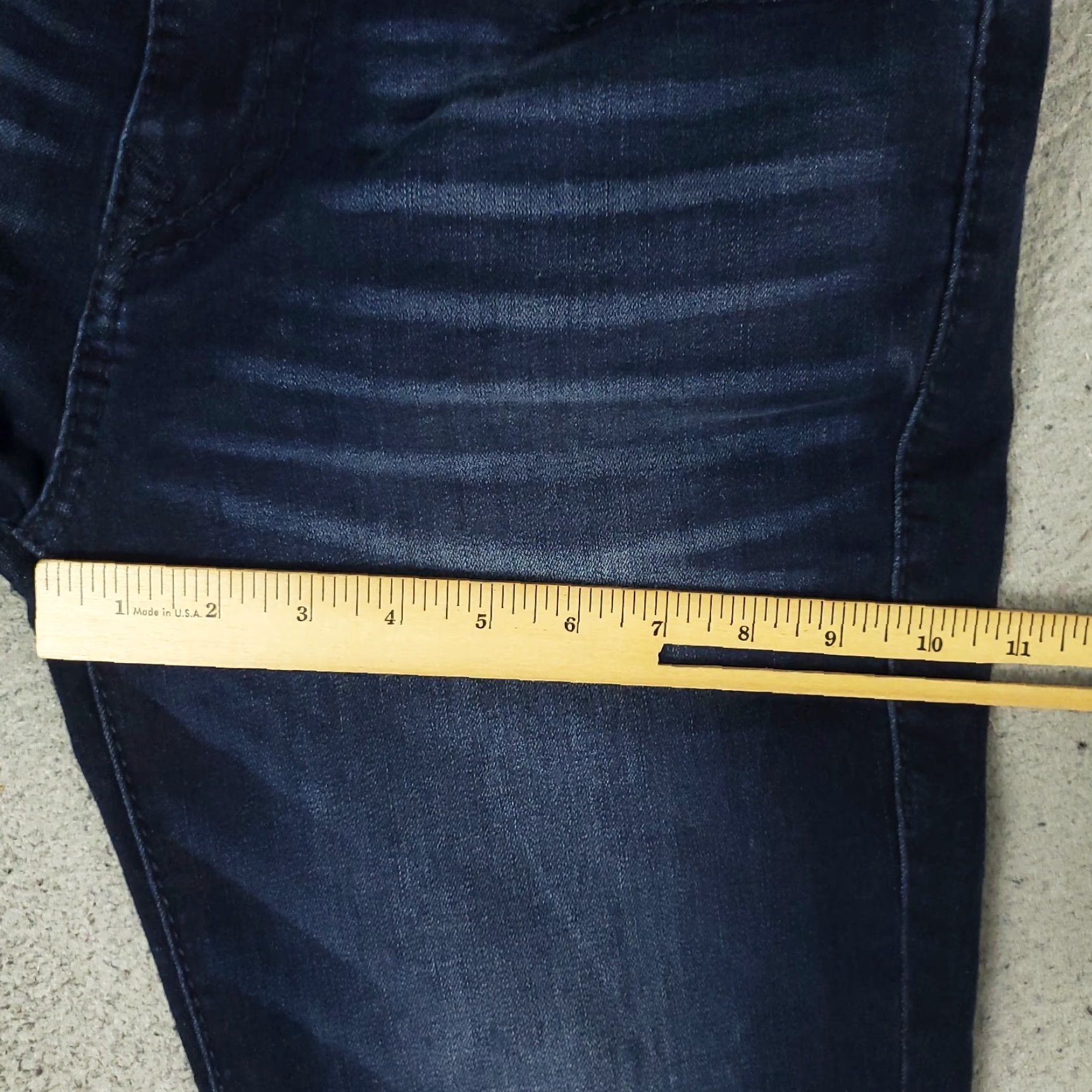 True Religion True Religion Jeans Mens 31x33 Blue Rocco Relaxed Skinny Denim Pants Size US 31 - 6 Thumbnail