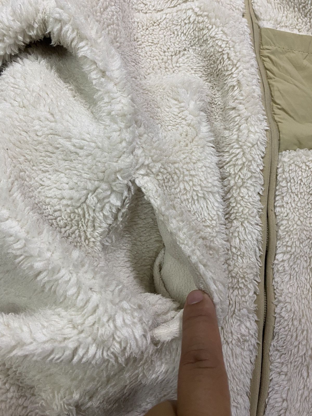 Japanese Brand Polham Retro X Deep Pile Fleece Jacket Oatmeal Size US M / EU 48-50 / 2 - 13 Thumbnail