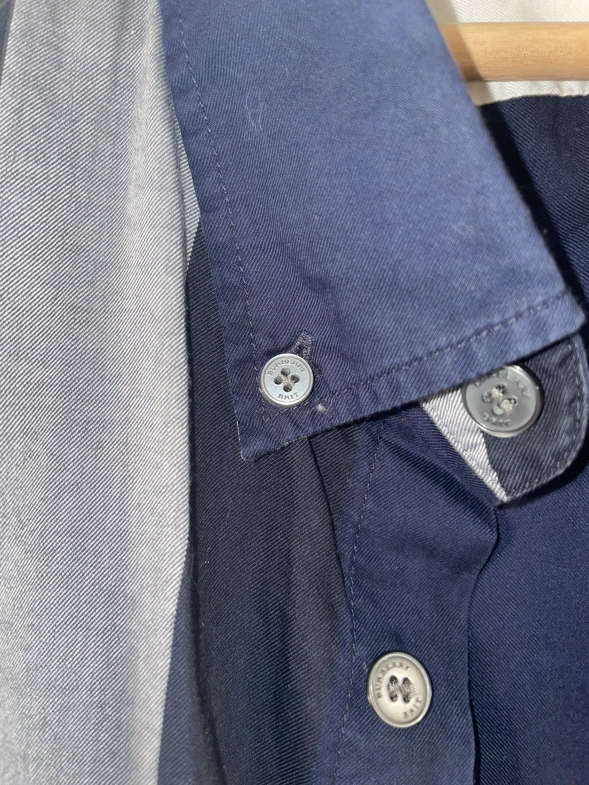 Burberry Burberry shirt in navy blue Size US XL / EU 56 / 4 - 5 Thumbnail