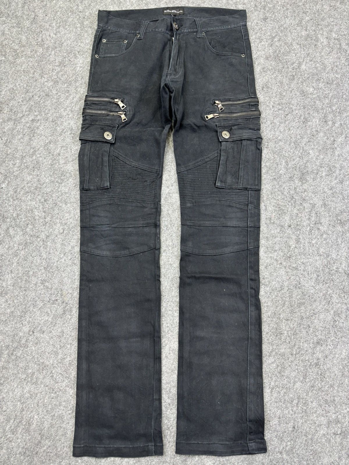 Japanese Brand In the attic Seditionaries style Multizipper Cargo Pant F988 Size US 31 - 15 Thumbnail
