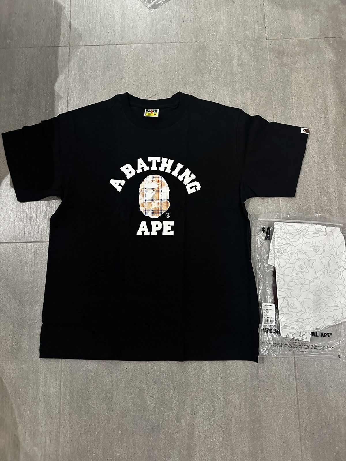 BAPE COLLEGE TEE