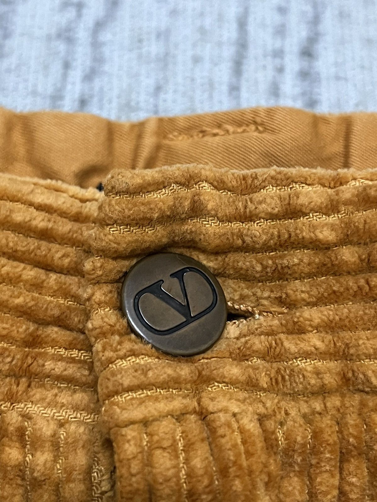 Valentino × Vintage Vintage 80s valentino garavani velvet pant Size US 27 - 10 Thumbnail