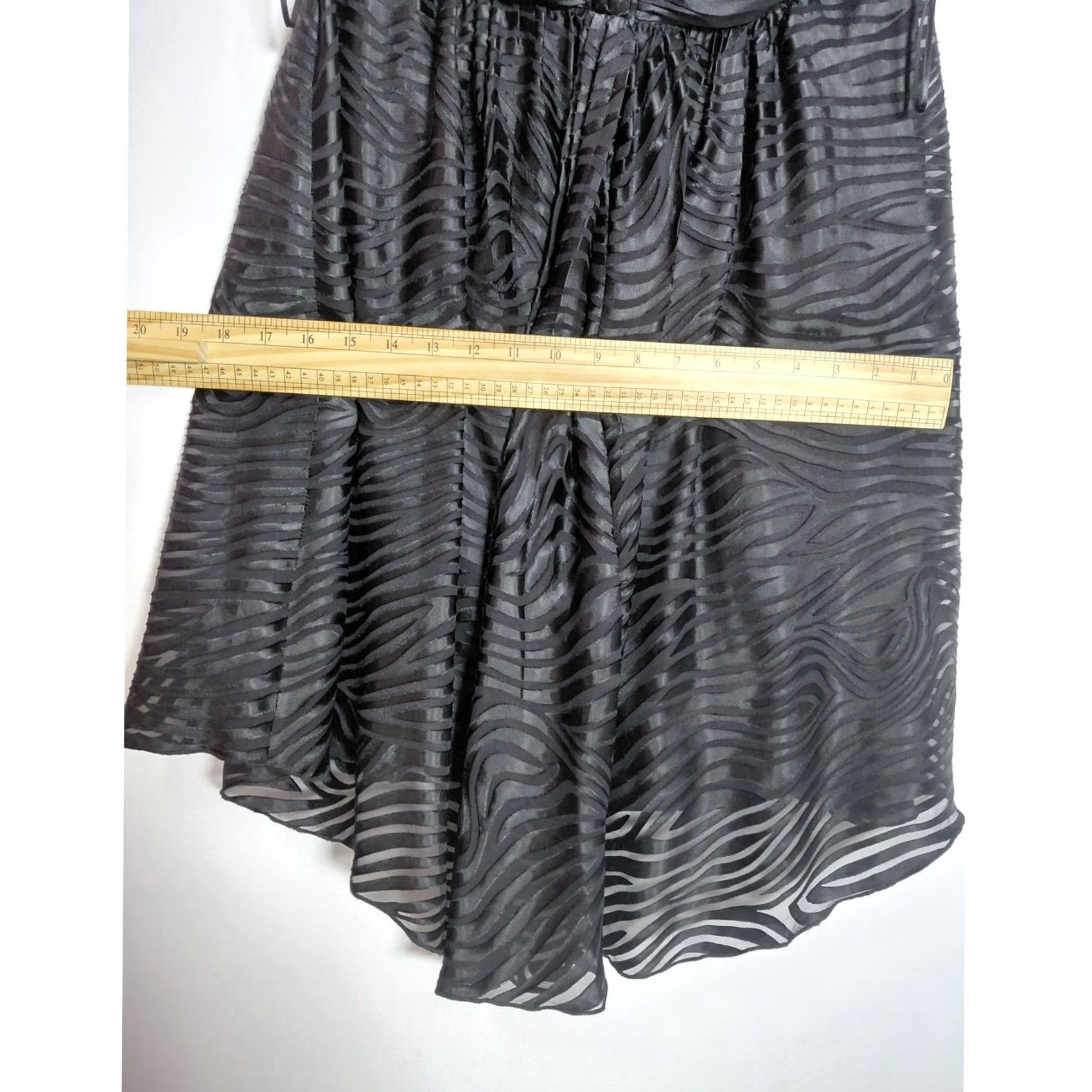 Express Express Silk Blend Strapless Dress Black Solid Sleeveless Knee Length Size 8 Regular Women Adult Dress Size M / US 6-8 / IT 42-44 - 8 Thumbnail