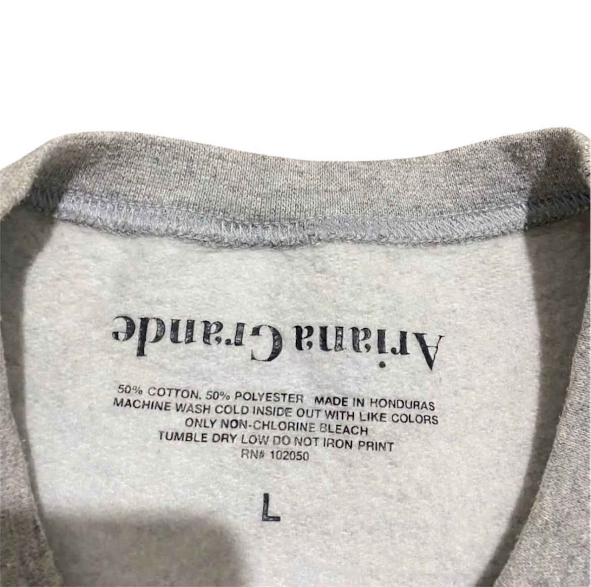Rap Tees Ariana Grande No Tears Left To Cry Crewneck Size US L / EU 52-54 / 3 - 4 Thumbnail
