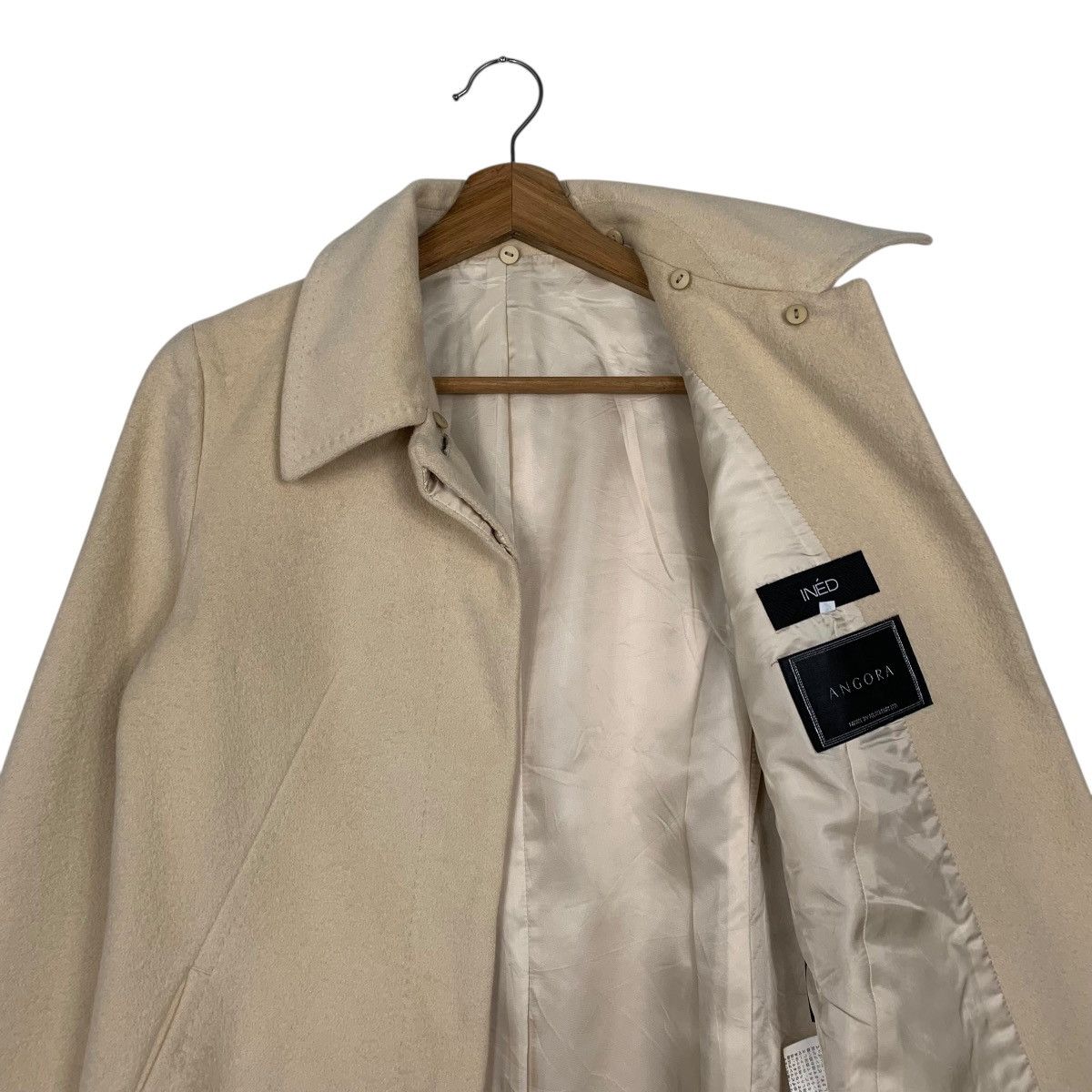 Japanese Brand Ined Angora Jacket Size S / US 4 / IT 40 - 10 Thumbnail