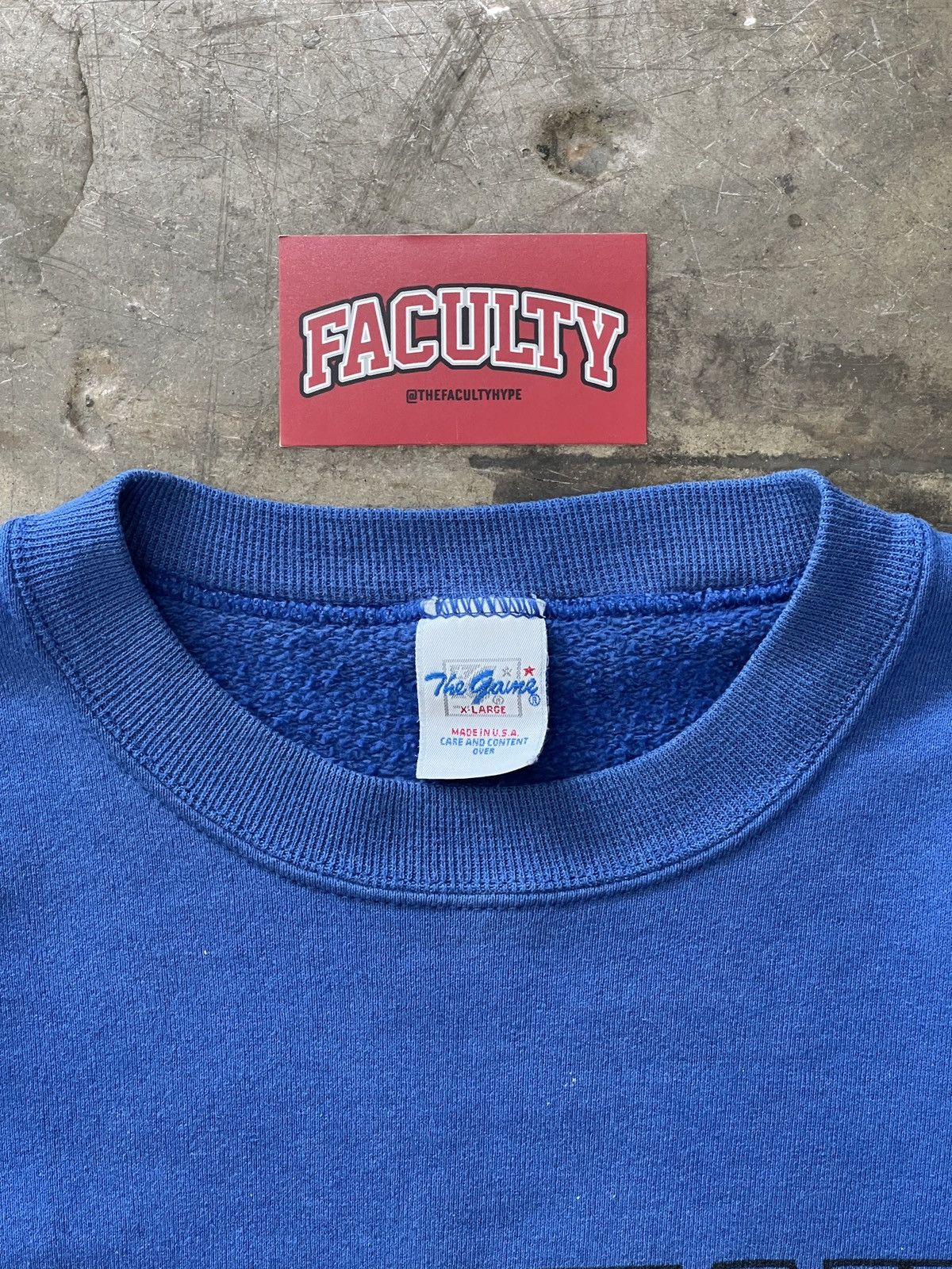 NCAA Vintage University of Kentucky Wildcats The Game Crewneck XL Size US XL / EU 56 / 4 - 3 Thumbnail