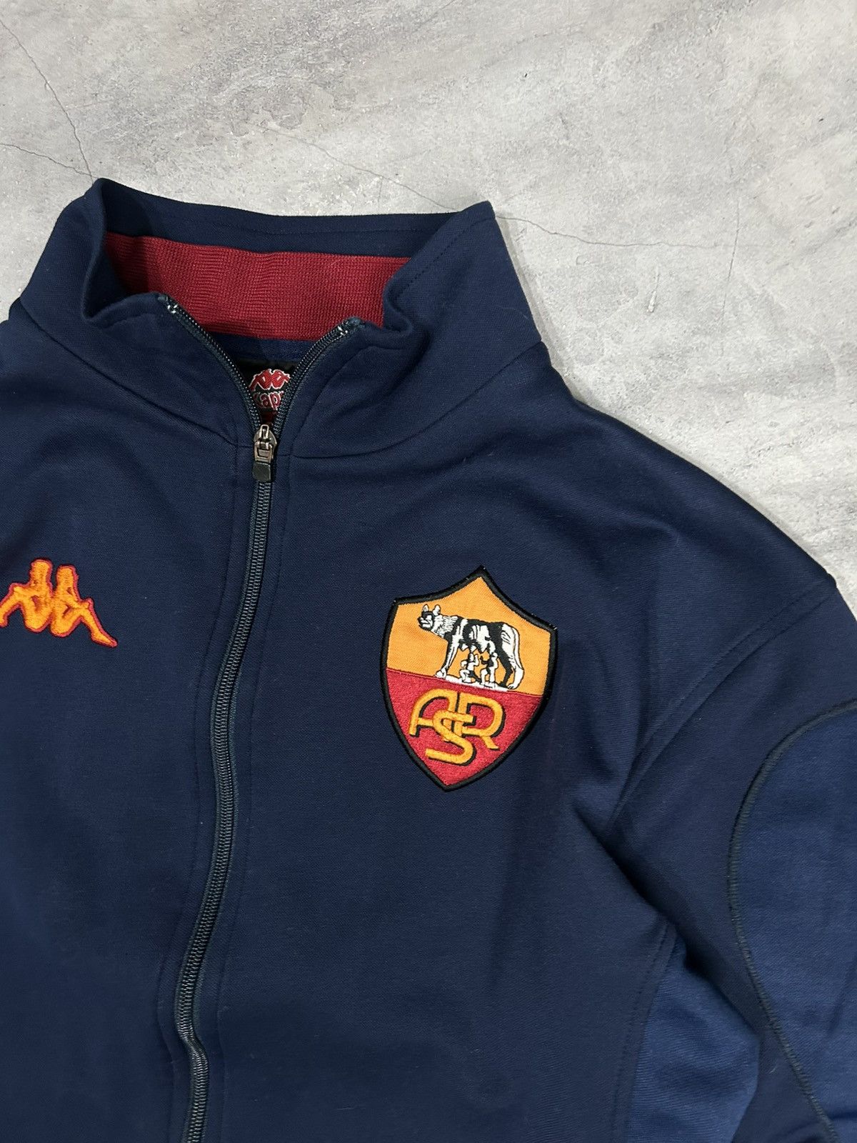 Kappa Kappa AS Roma track jacket 2001/02 Size Medium Size US M / EU 48-50 / 2 - 4 Thumbnail
